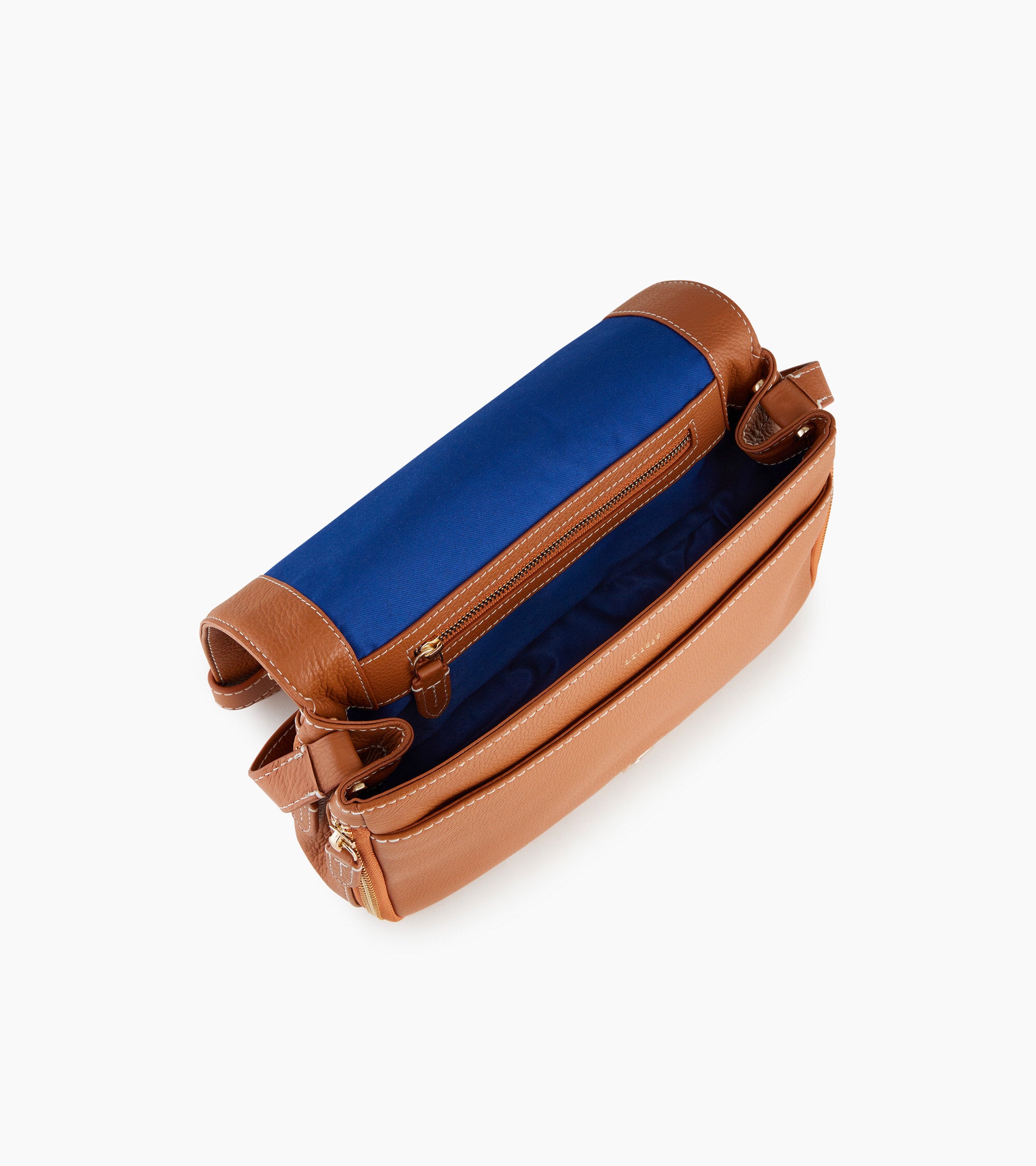 Bolso bandolera pequeño Simone de piel texturizada