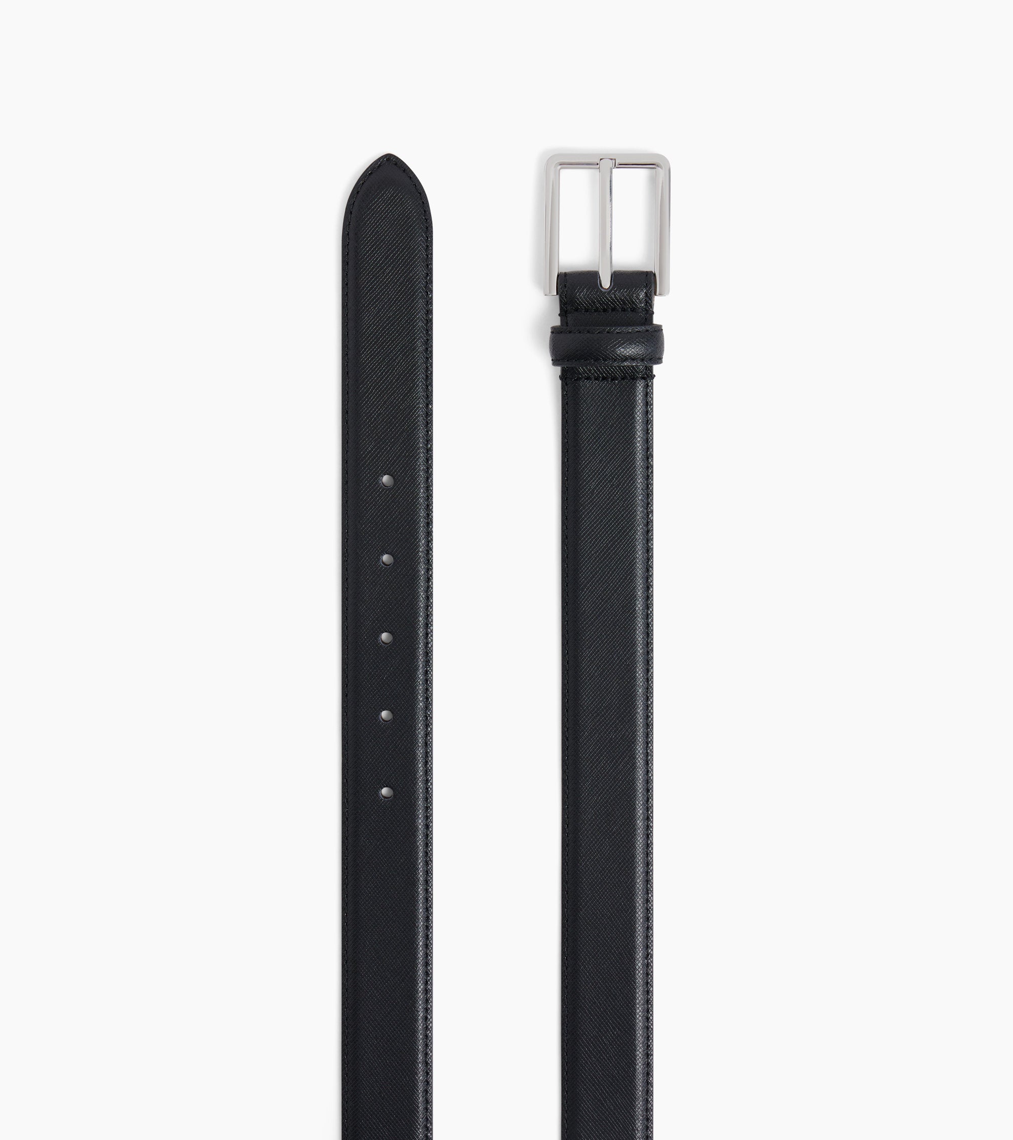 Ceinture homme avec boucle rectancle en cuir liégé