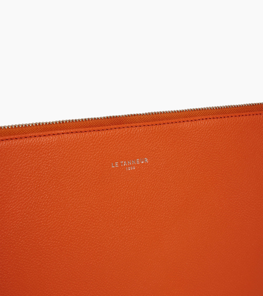 Bolso para portátil de 14" en cuero granulado