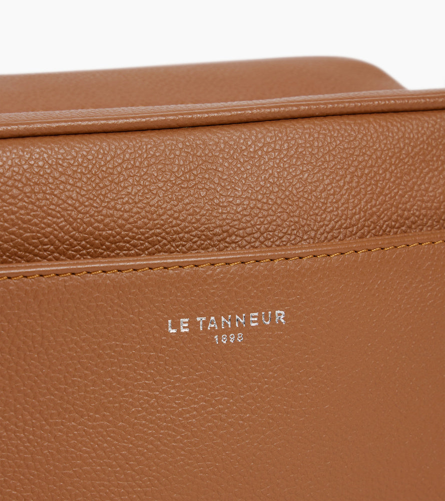 Neceser de cuero granulado