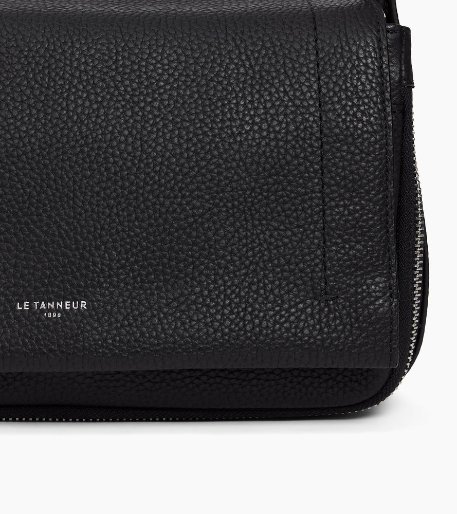 Petit sac bandoulière Aurore en cuir grainé