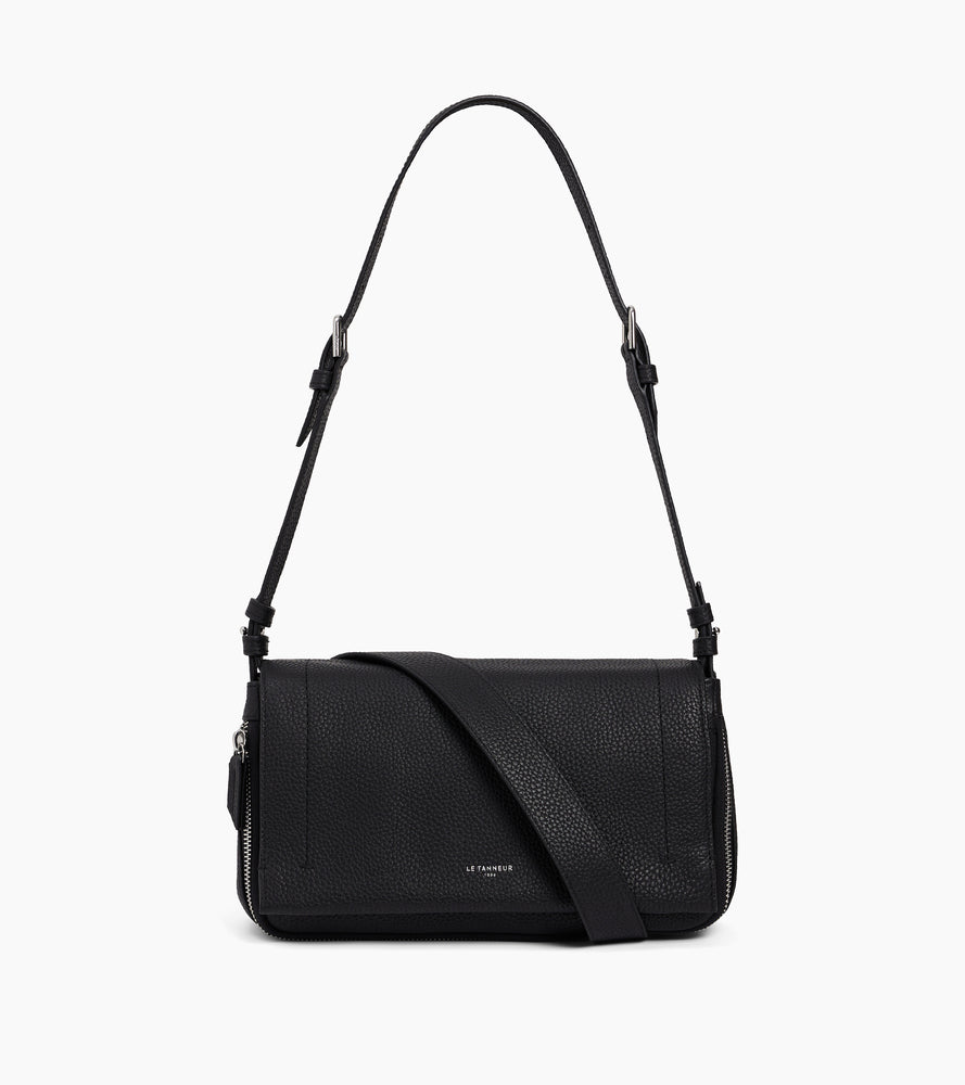 Petit sac bandoulière Aurore en cuir grainé
