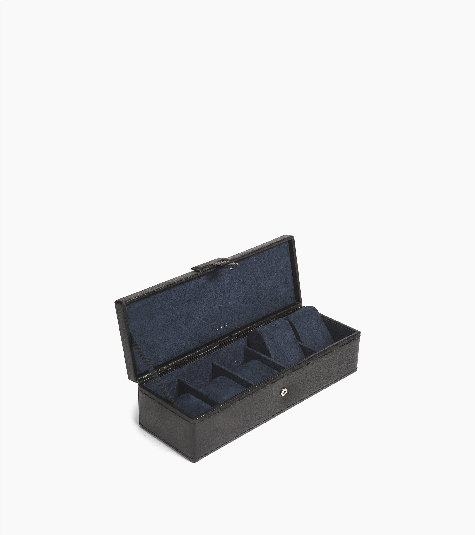 Estuche de piel para 5 relojes de pulsera
