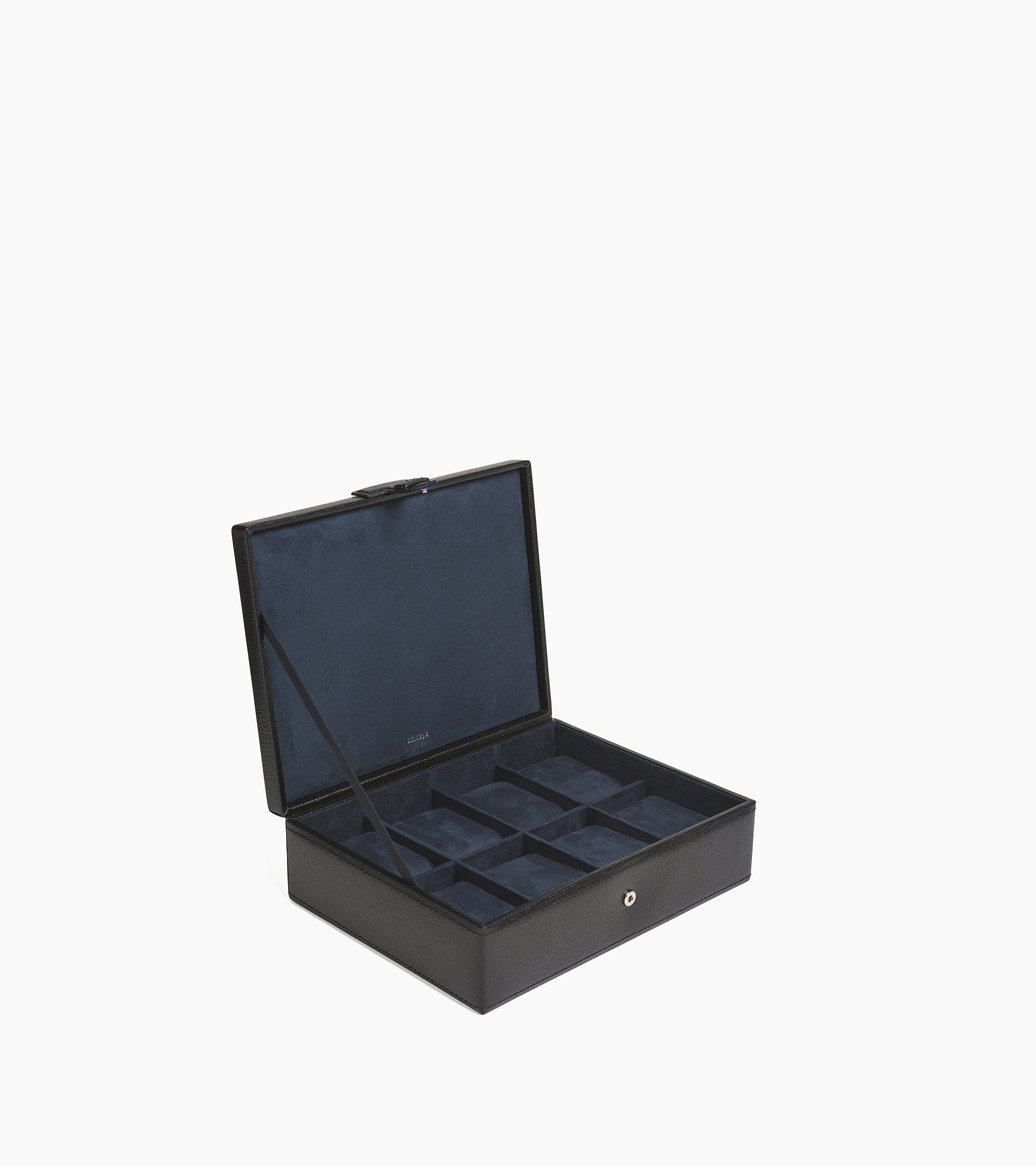 Estuche de piel para 8 relojes de pulsera