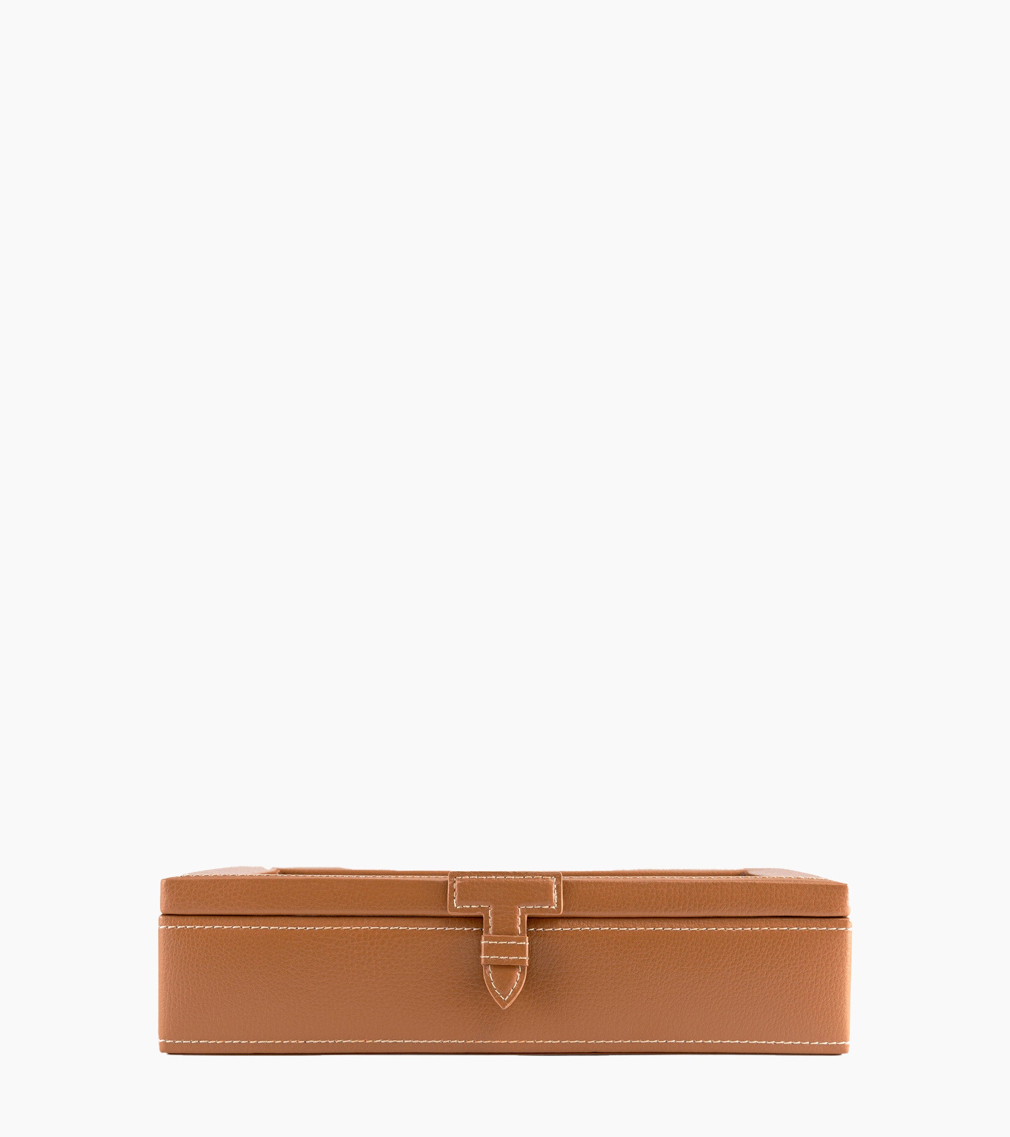 Estuche de piel para 10 relojes de pulsera