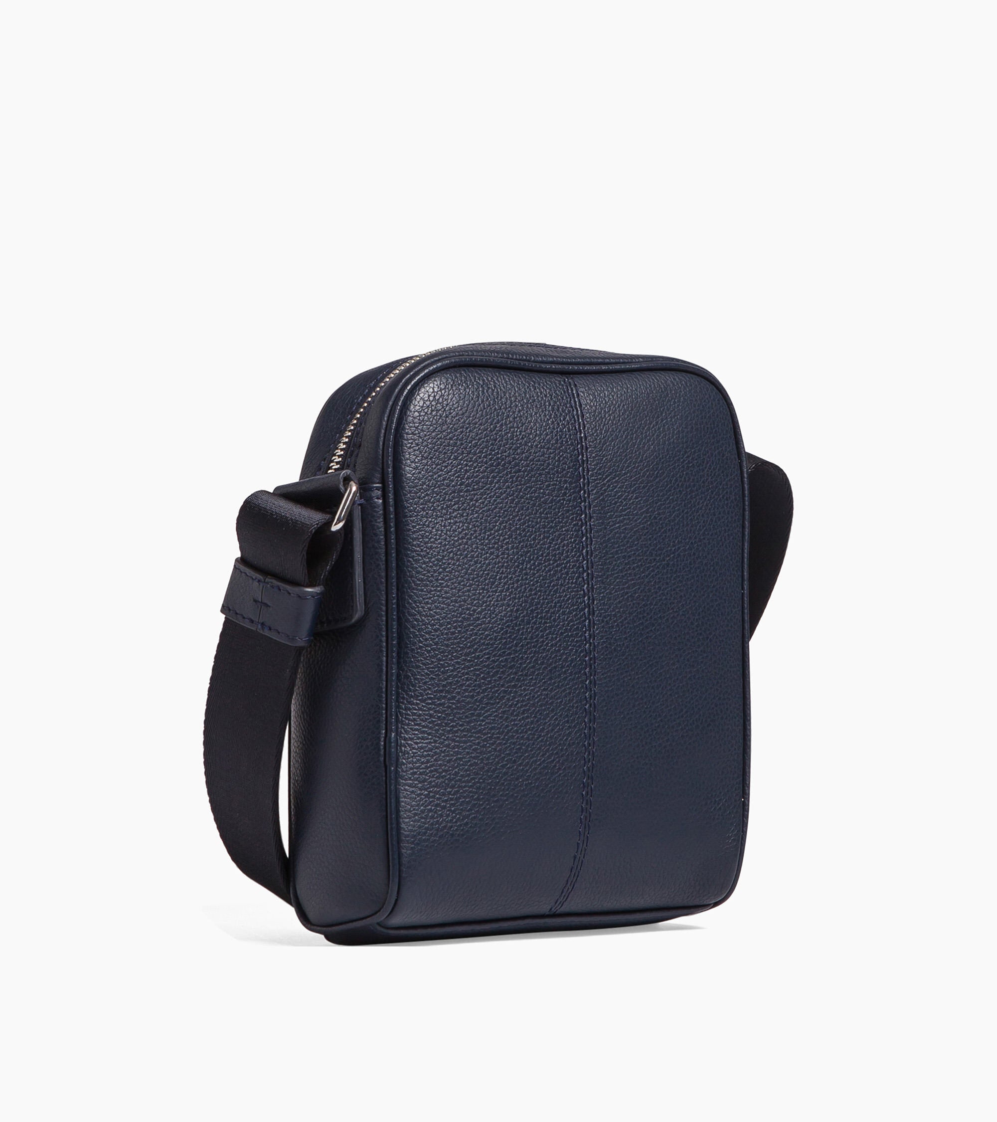 Bolsa pequeña Charles de piel texturizada