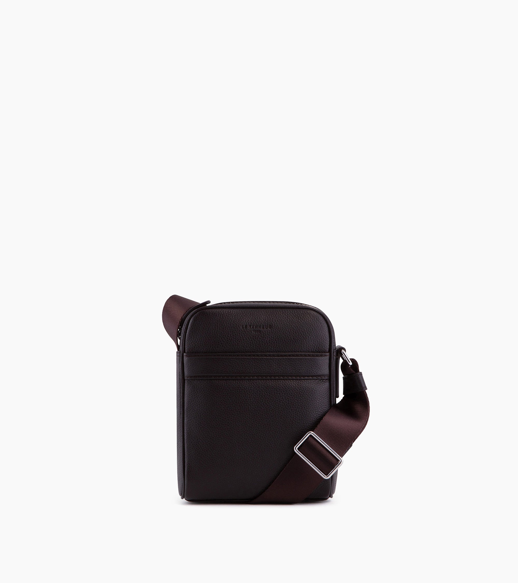 Bolsa pequeña Charles de piel texturizada