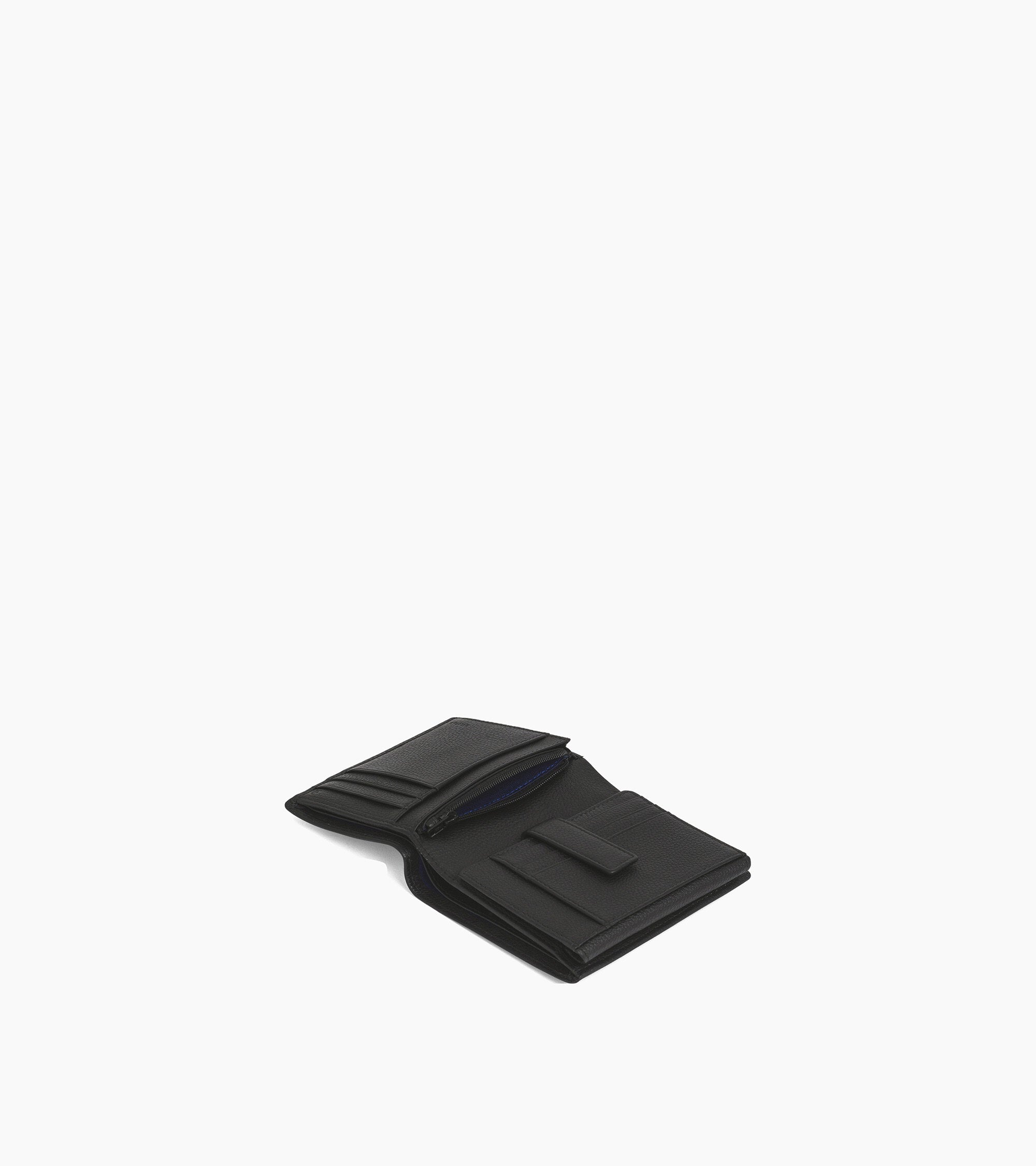 Cartera modular 2 en 1 Charles de piel texturizada