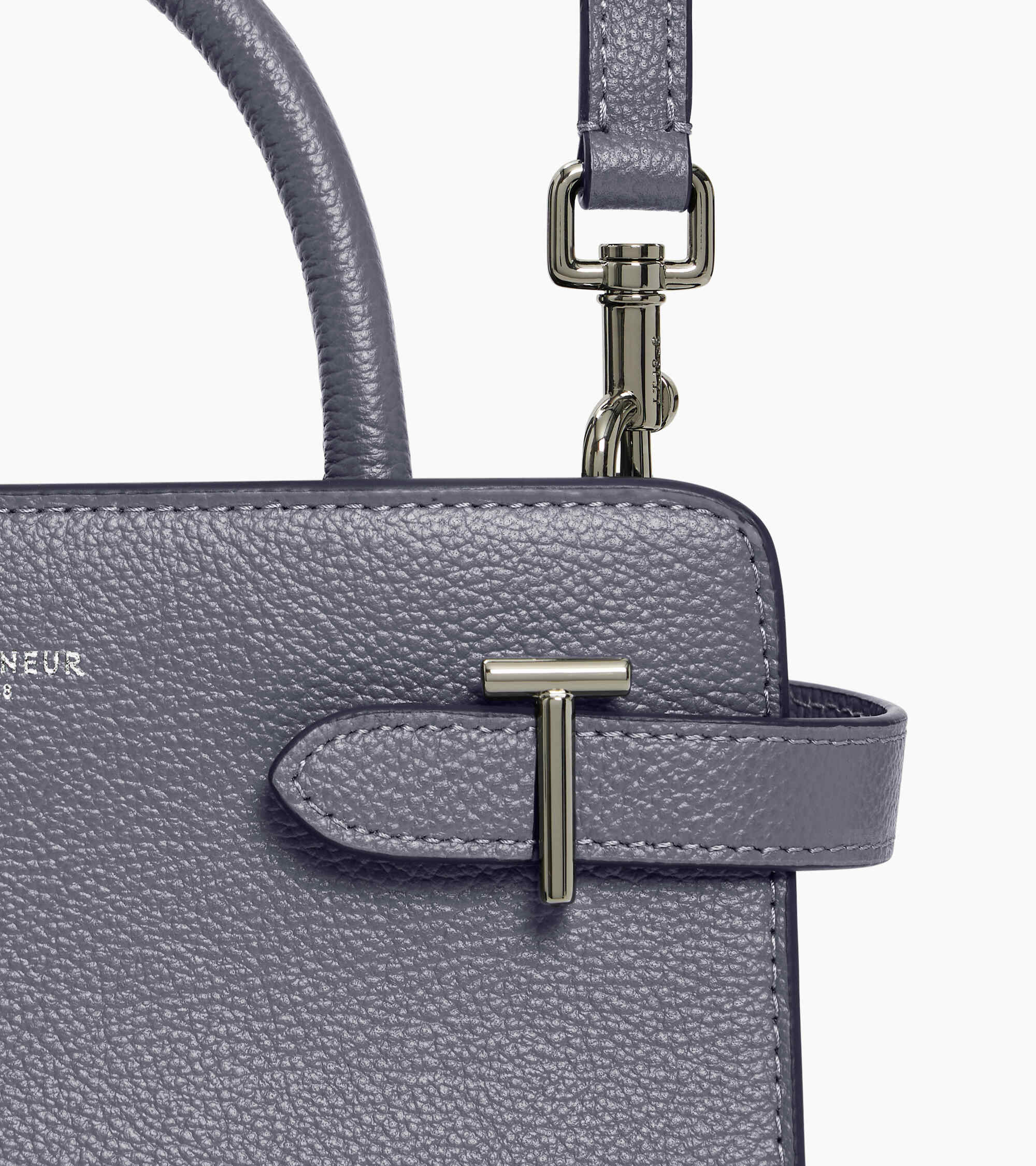 Bolso pequeño Emilie de piel texturizada