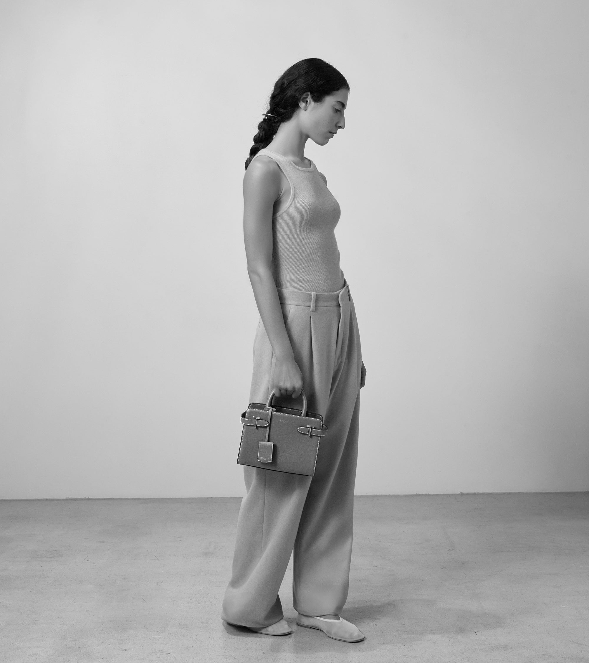 Bolso pequeño Emilie de piel texturizada