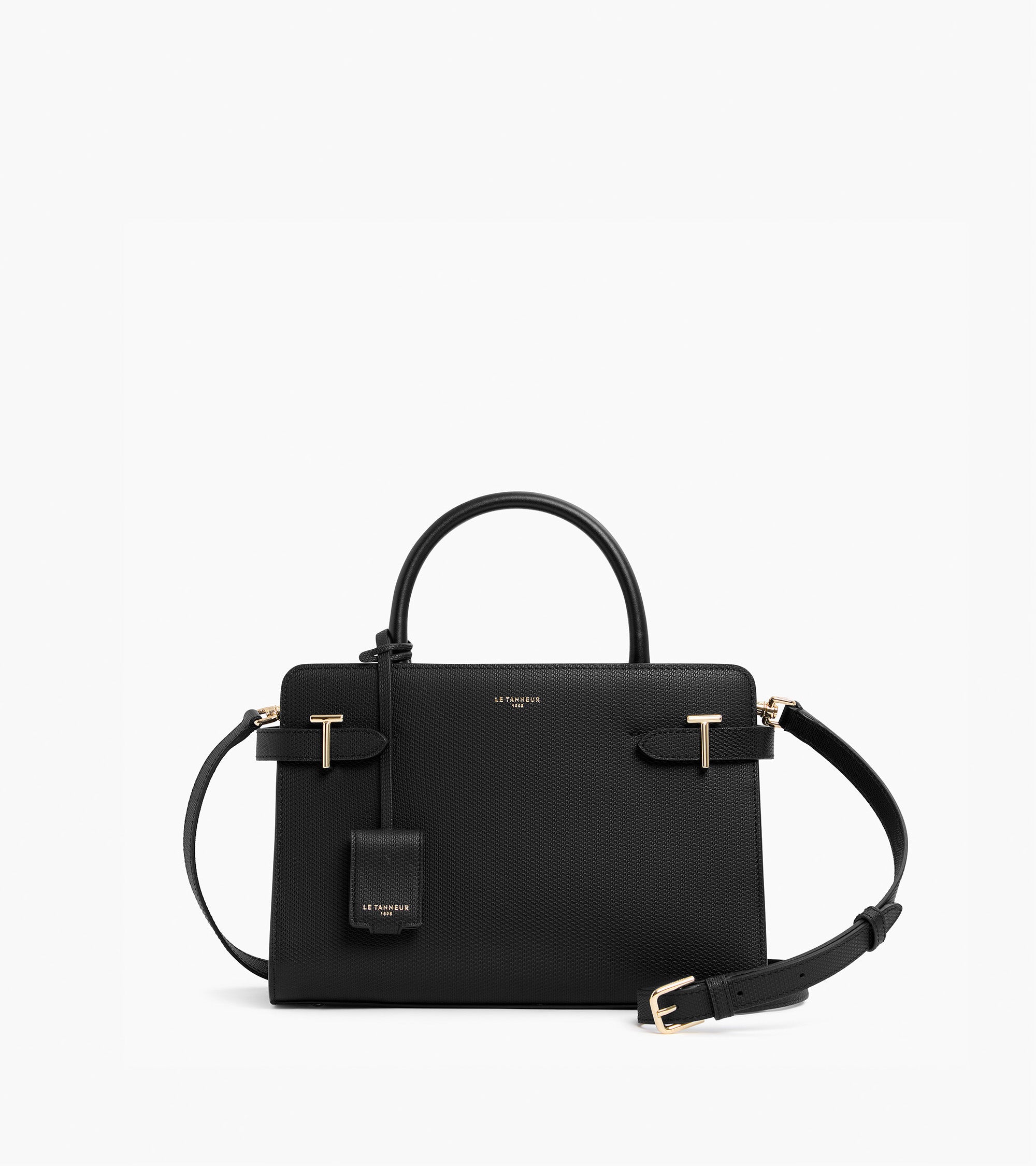 Bolso mediano Emilie de piel signature T