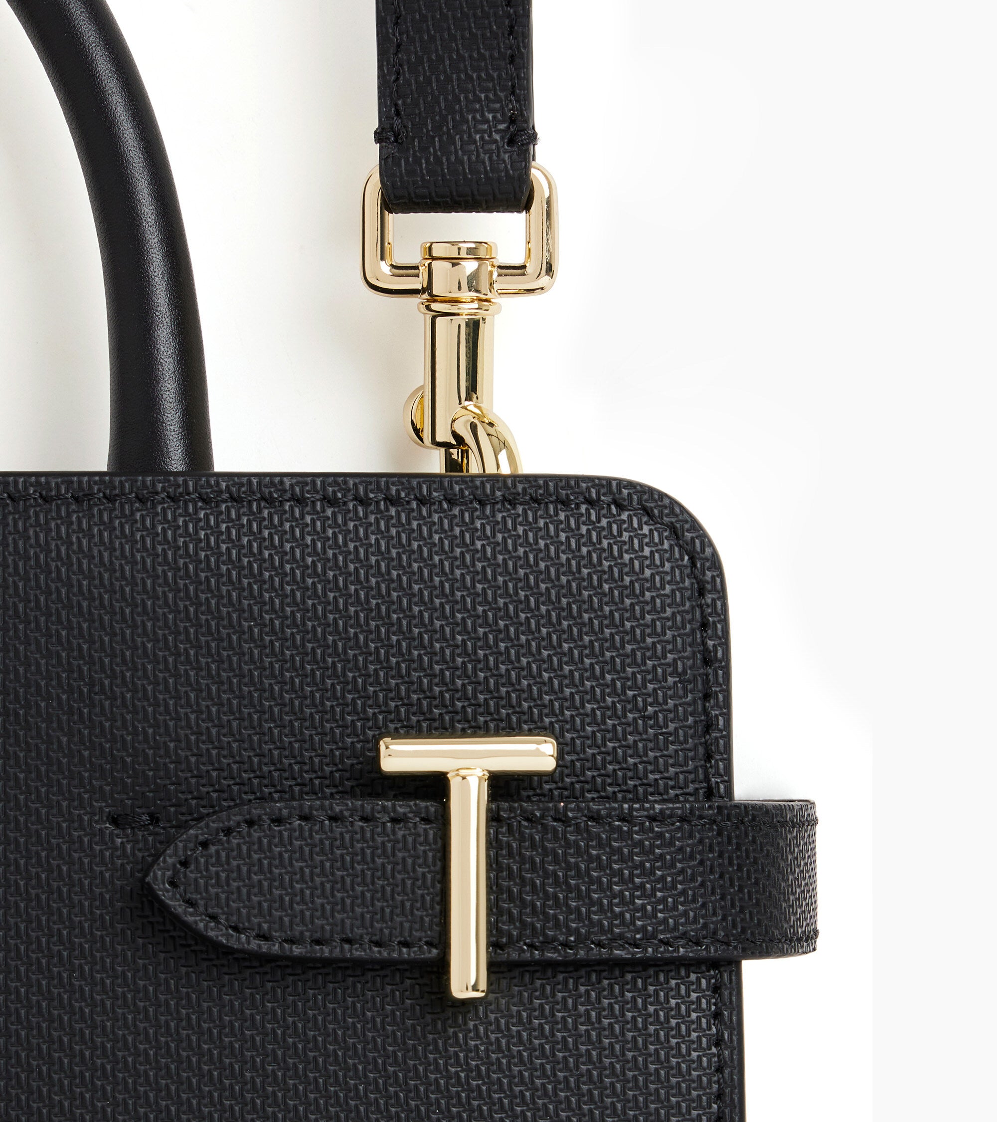 Bolso mediano Emilie de piel signature T