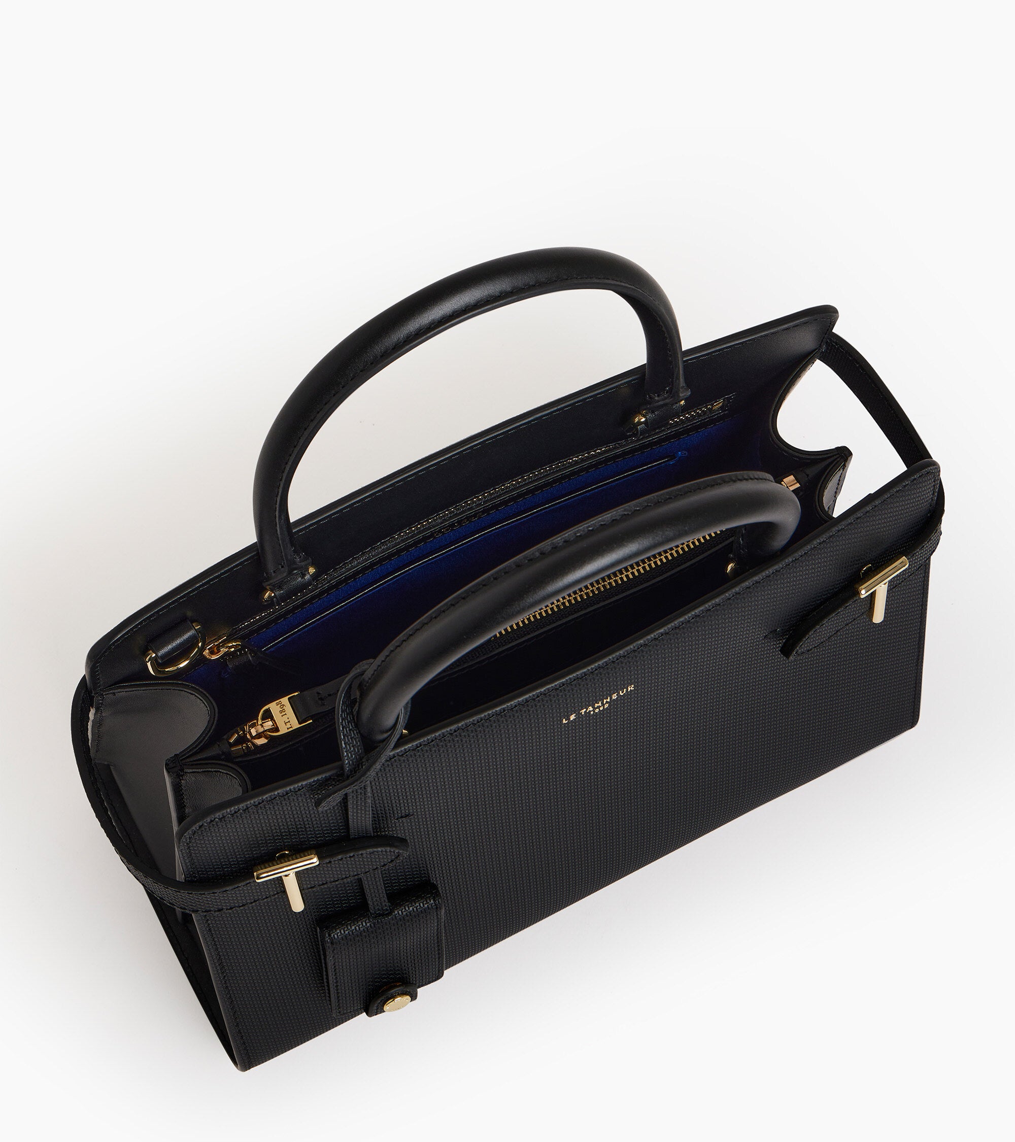 Bolso mediano Emilie de piel signature T
