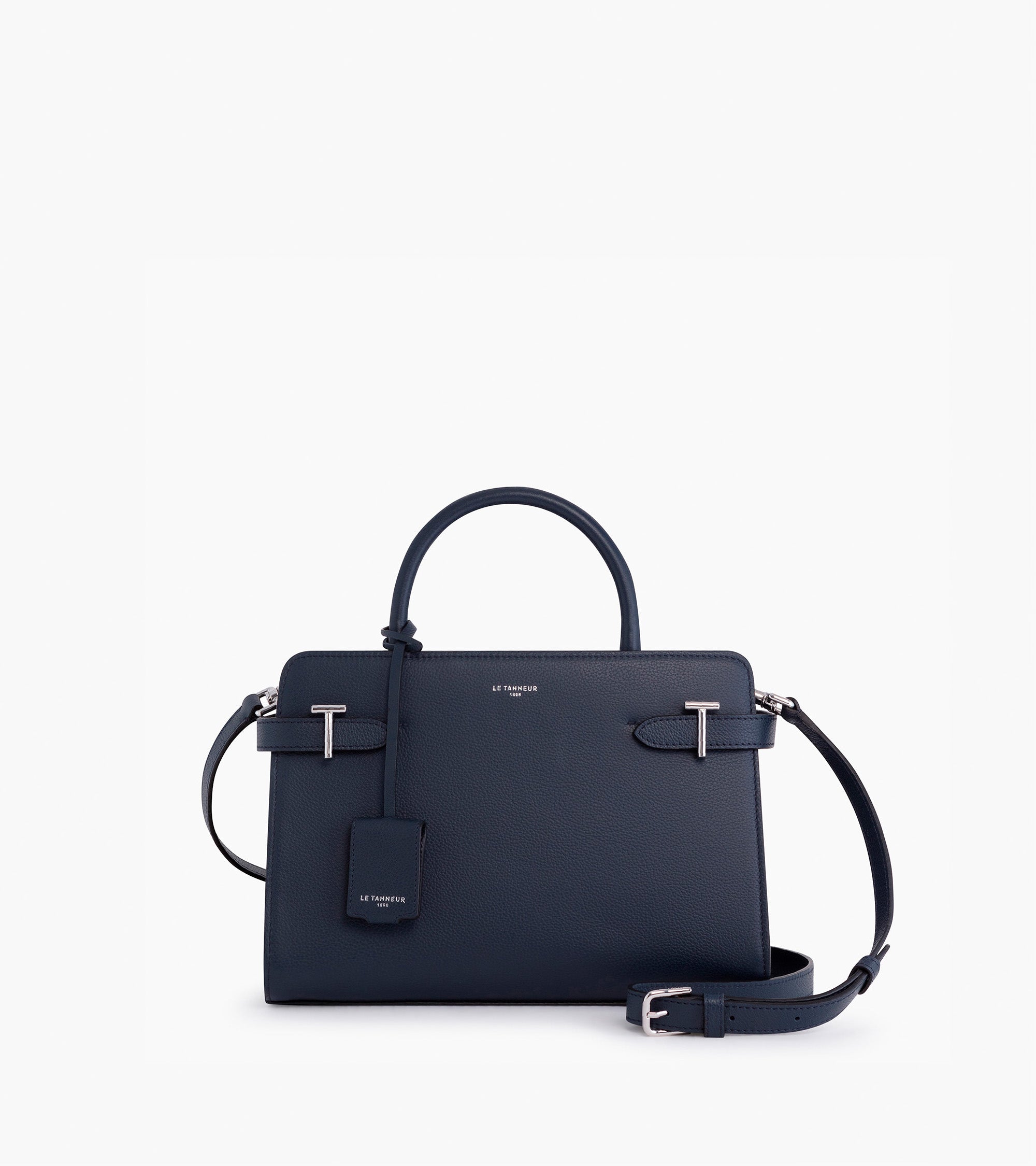 Bolso mediano Emilie de piel texturizada