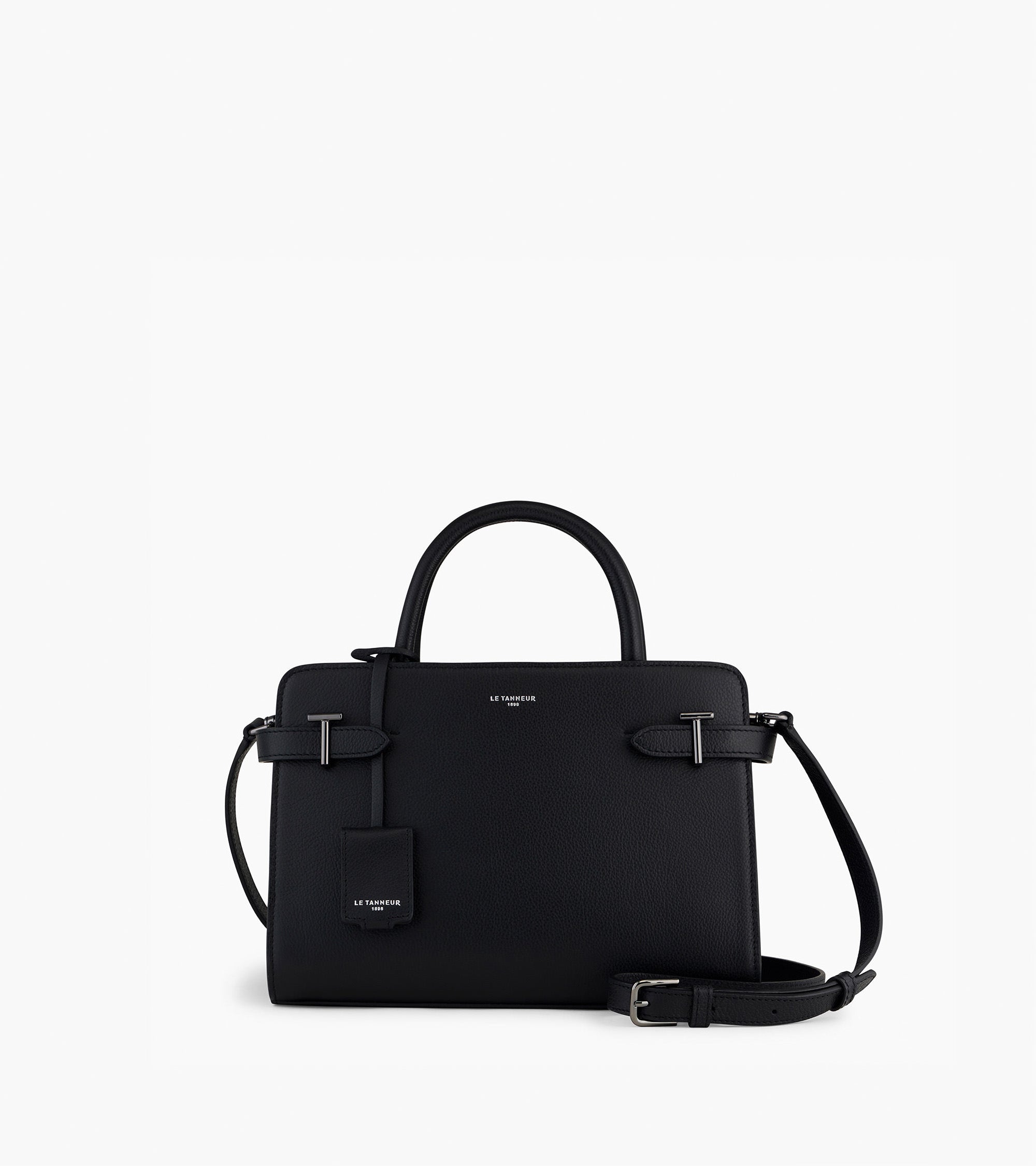Bolso mediano Emilie de piel texturizada