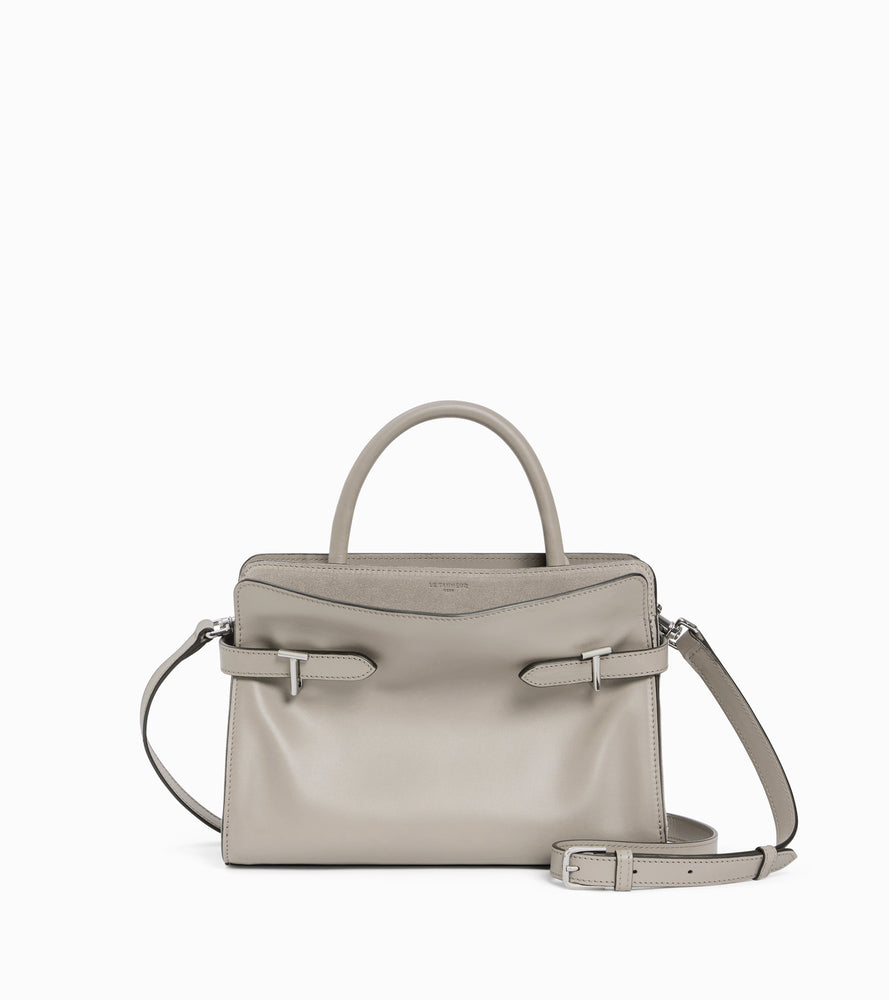 Bolso mediano modelo Emie de piel granulada y nobuk