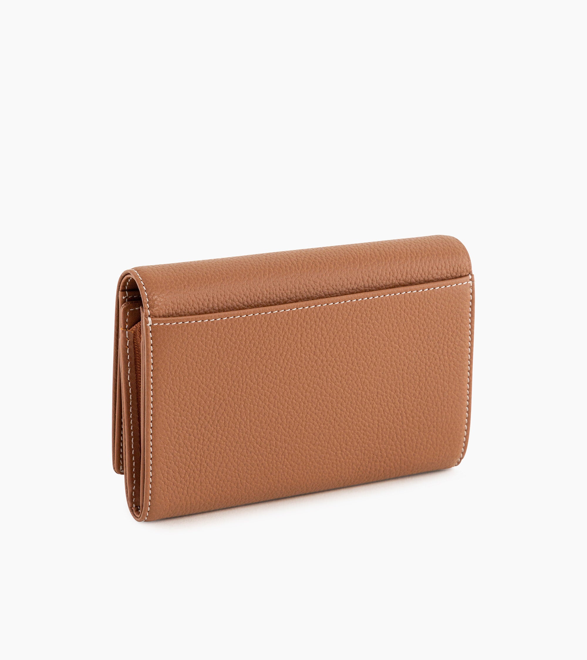 Cartera Emilie de piel texturizada