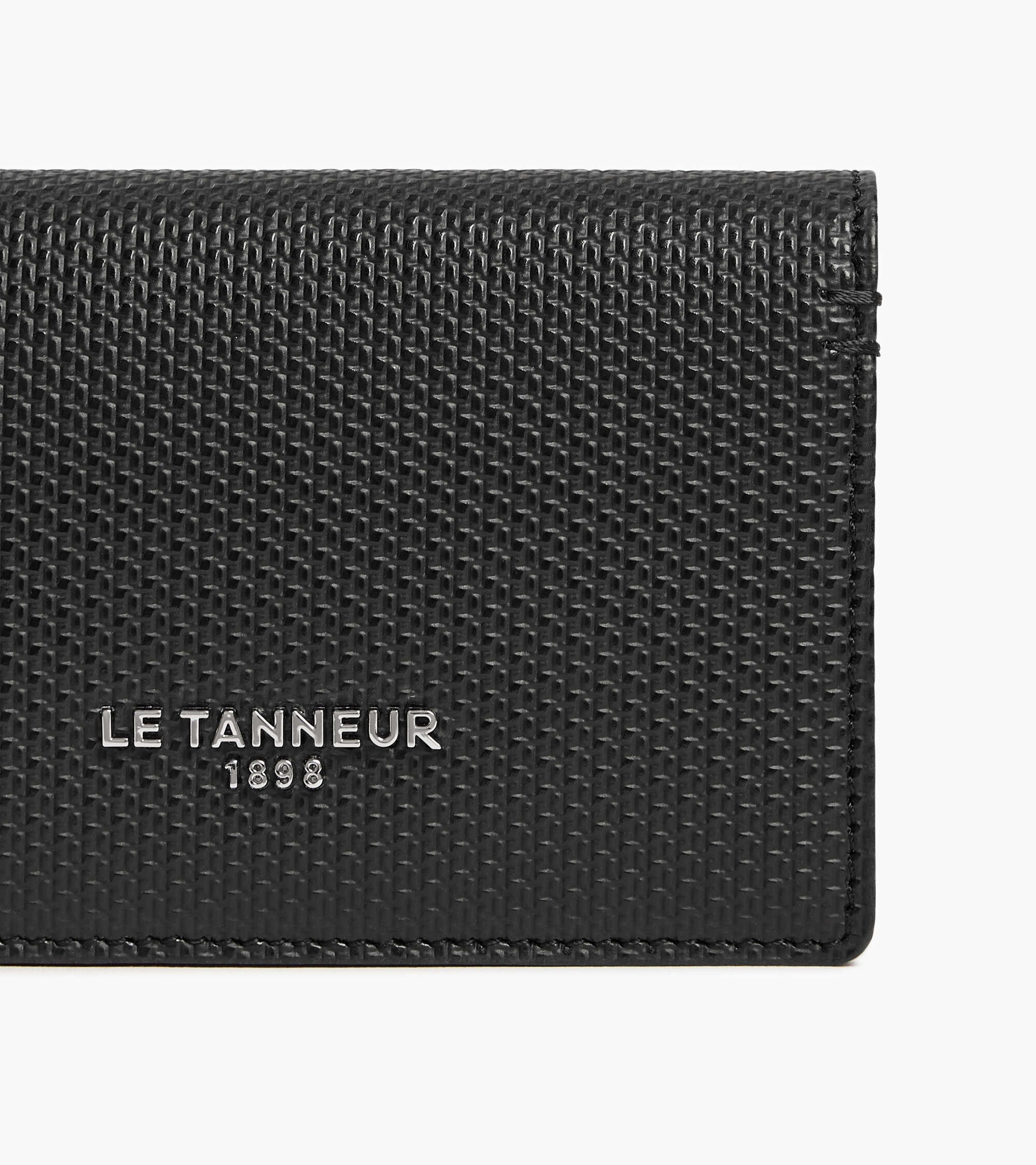 Lucien T シグネチャーレザー 横型 二つ折りカードケース