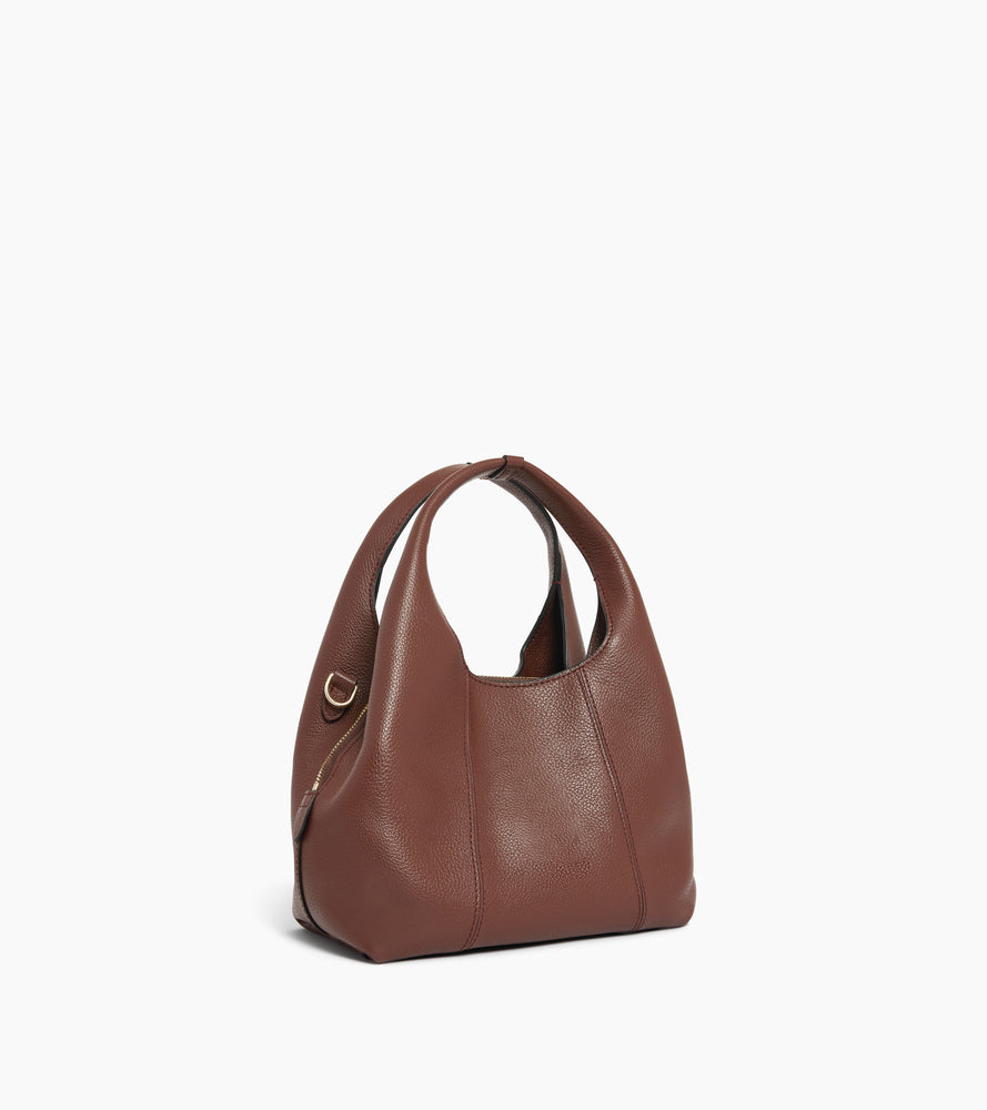 Petit sac à main Juliette en cuir grainé