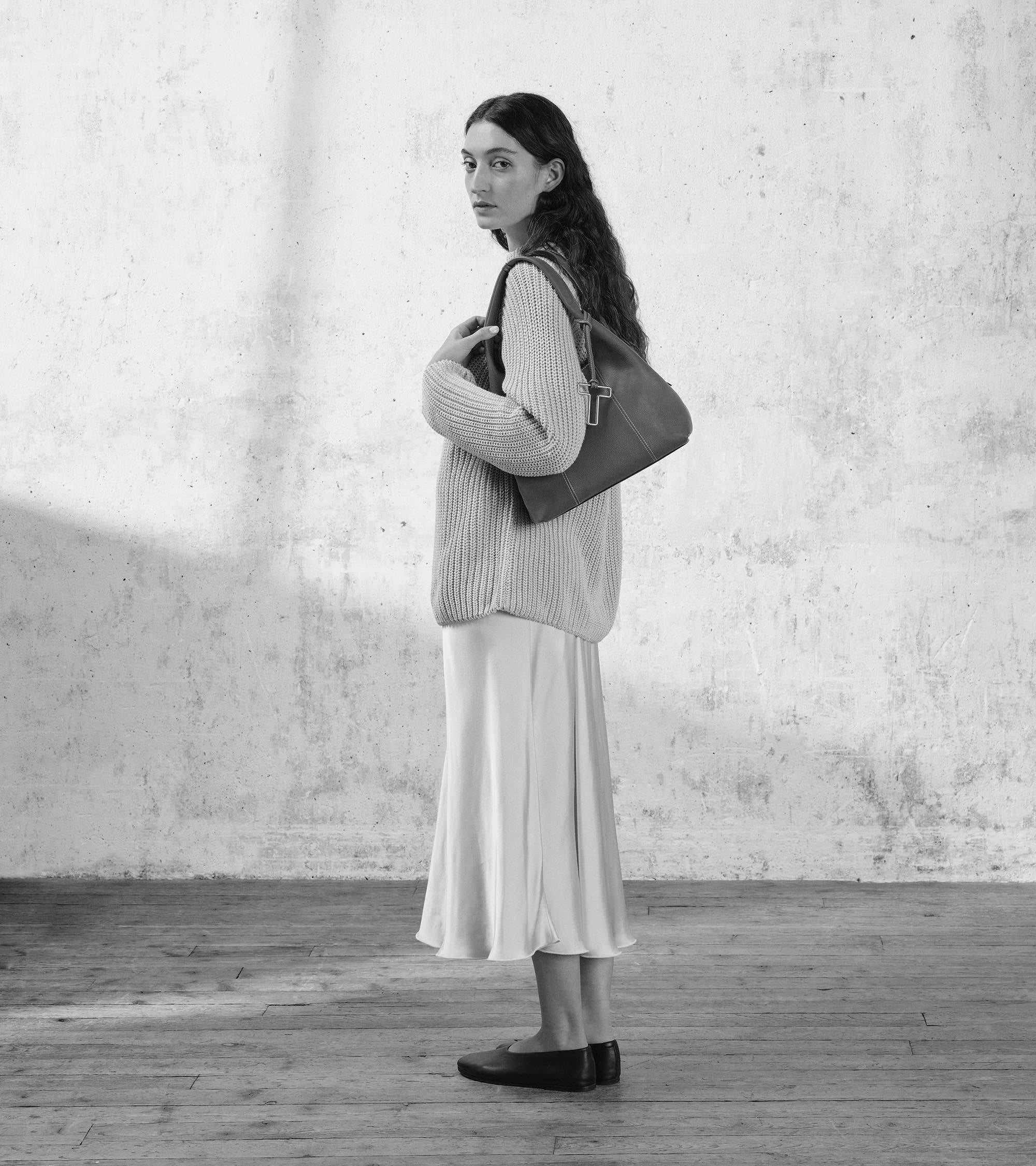 Bolso pequeño Juliette de piel texturizada