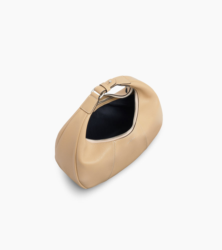 Bolso hobo pequeño Juliette de cuero granulado