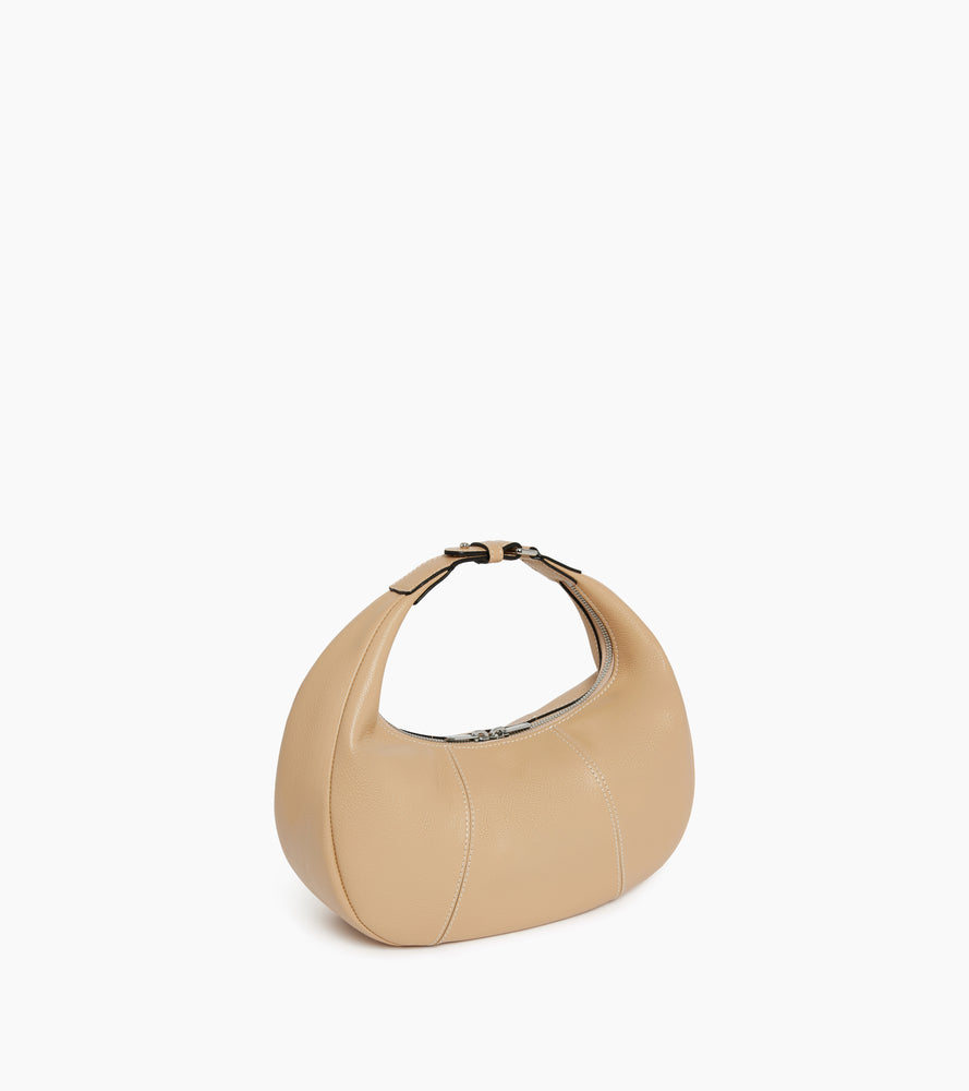 Bolso hobo pequeño Juliette de cuero granulado