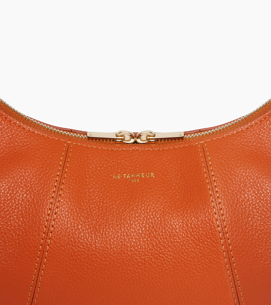 Bolso hobo pequeño Juliette de cuero granulado