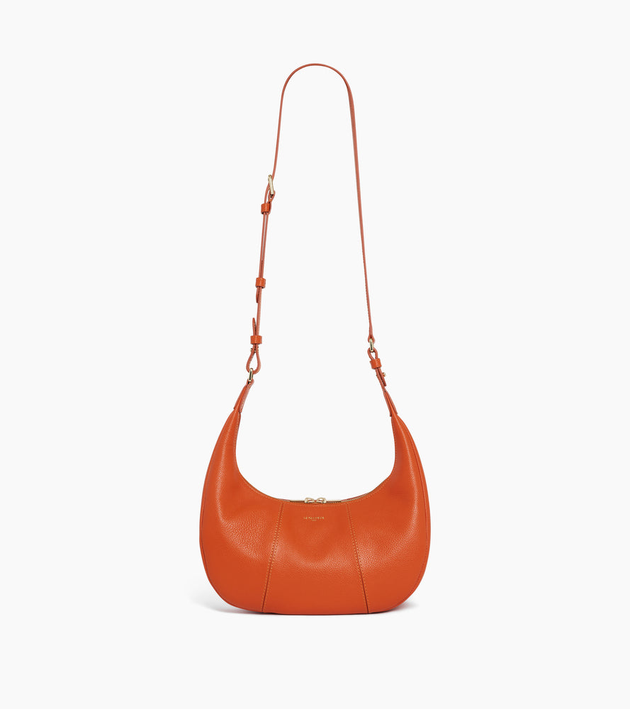 Bolso hobo pequeño Juliette de cuero granulado