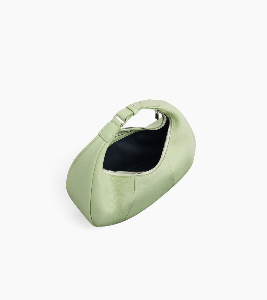 Small Hobo Bag in grained leather