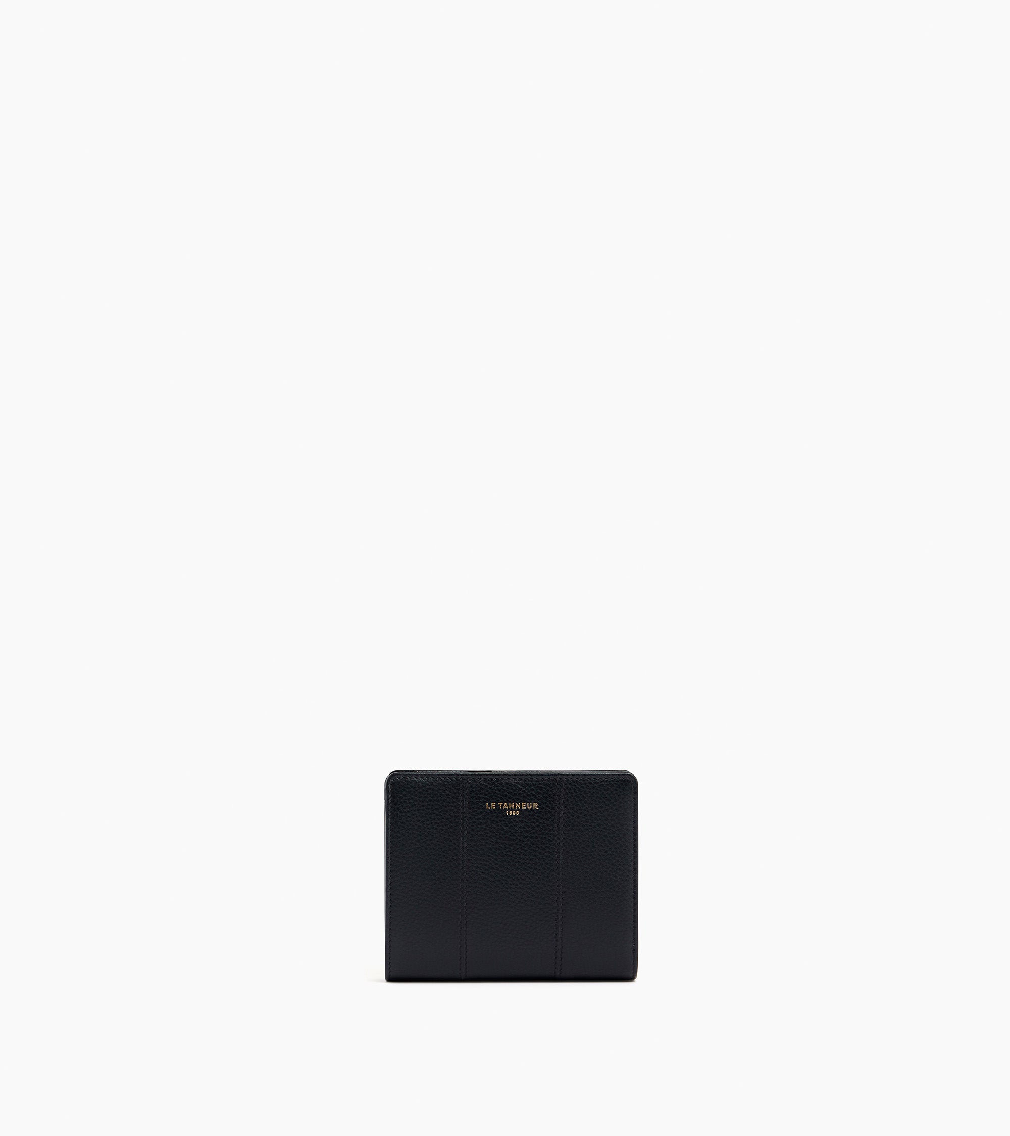 Cartera pequeña Juliette de cuero granulado