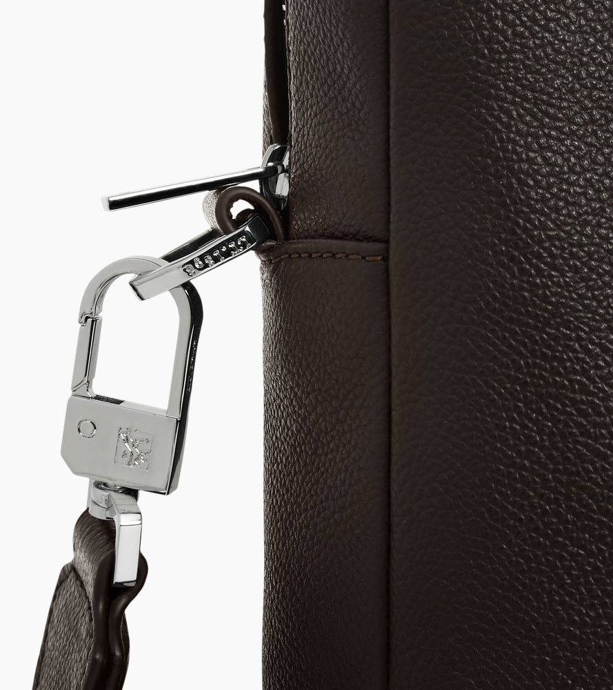 Marceau slim 15" document case in grained leather