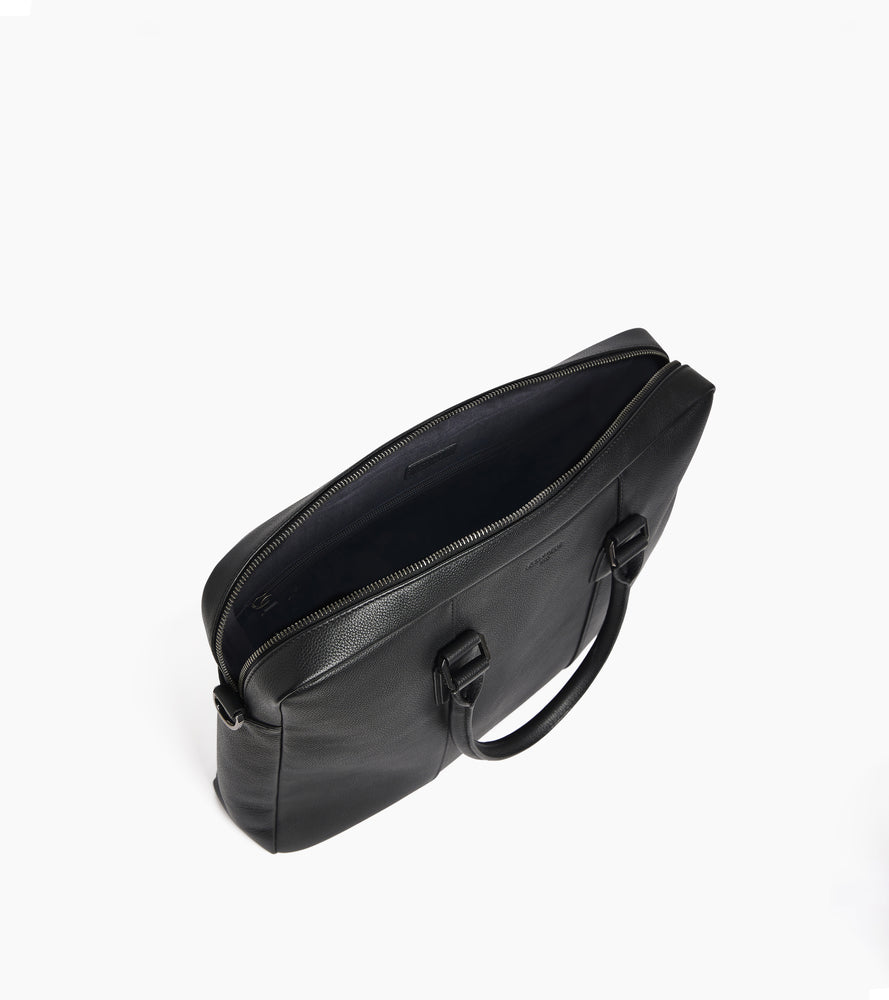 Marceau slim 17" grained leather document case
