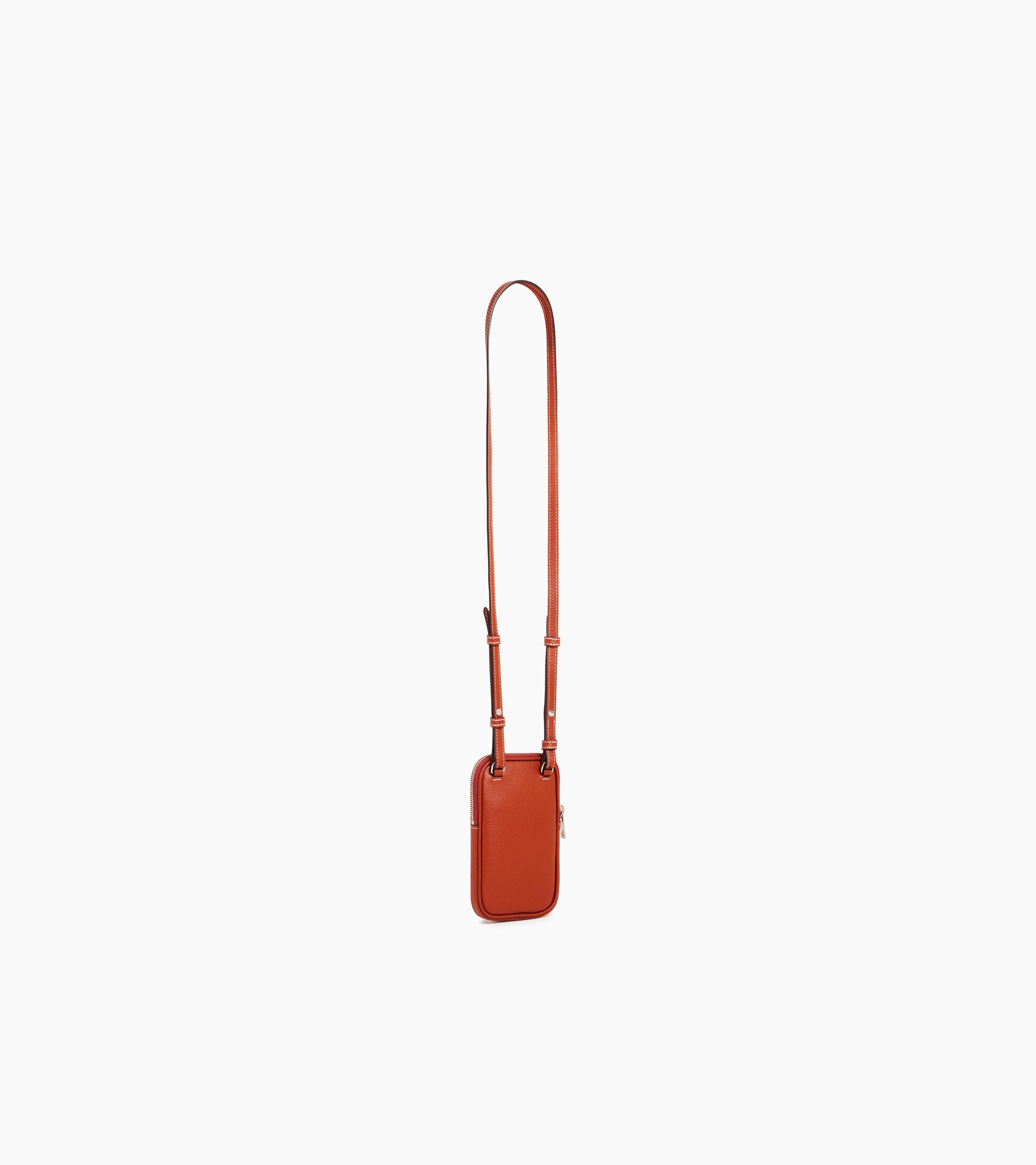 Emile phone case in pebbled leather
