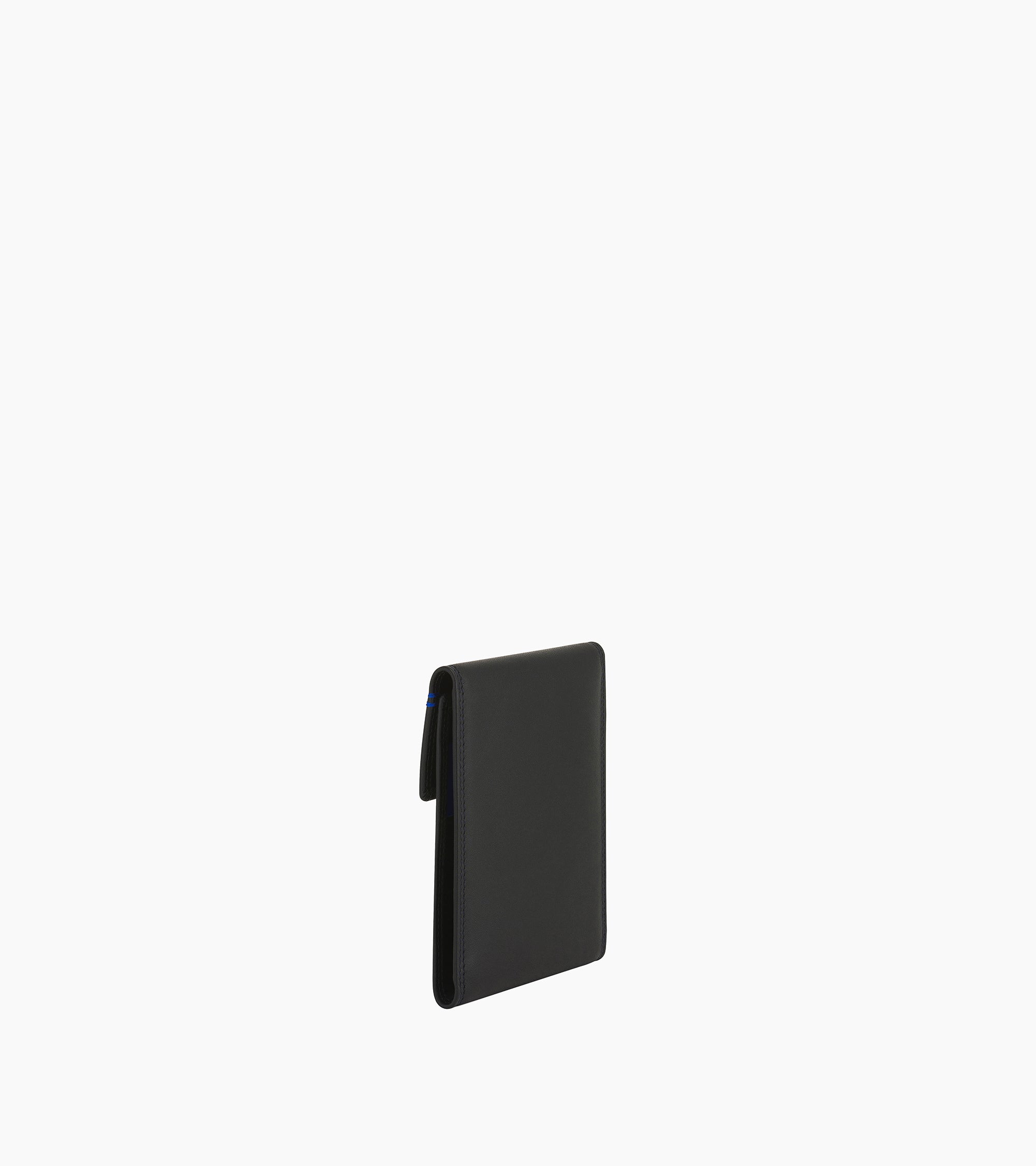 Martin smooth leather foldable checkbook holder