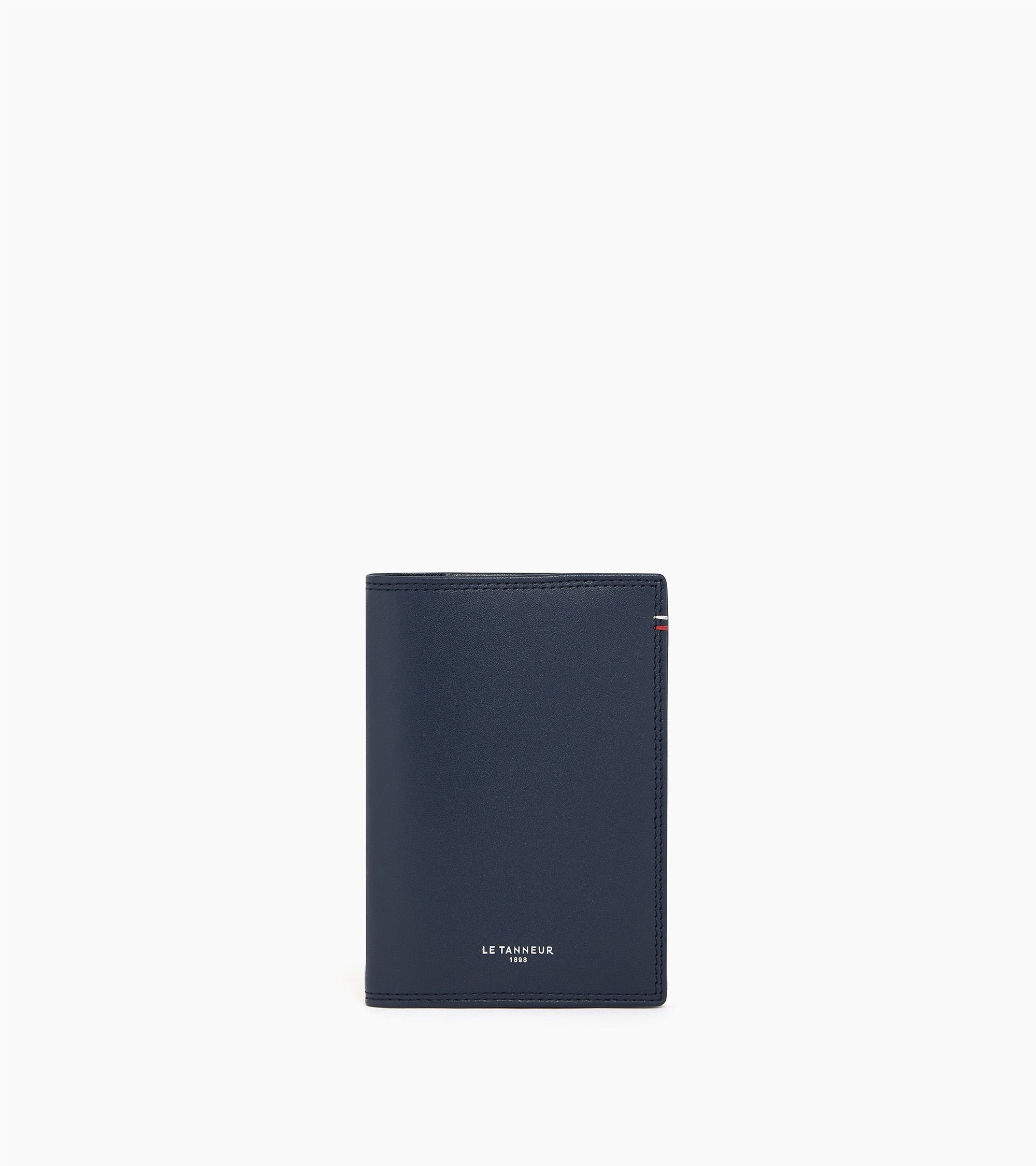 Funda de pasaporte Martin de cuero liso
