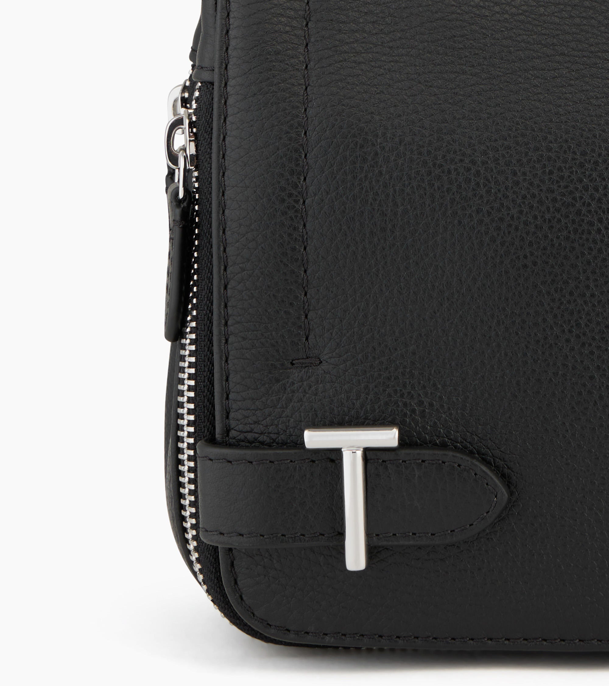 Bolso bandolera pequeño Simone de piel texturizada