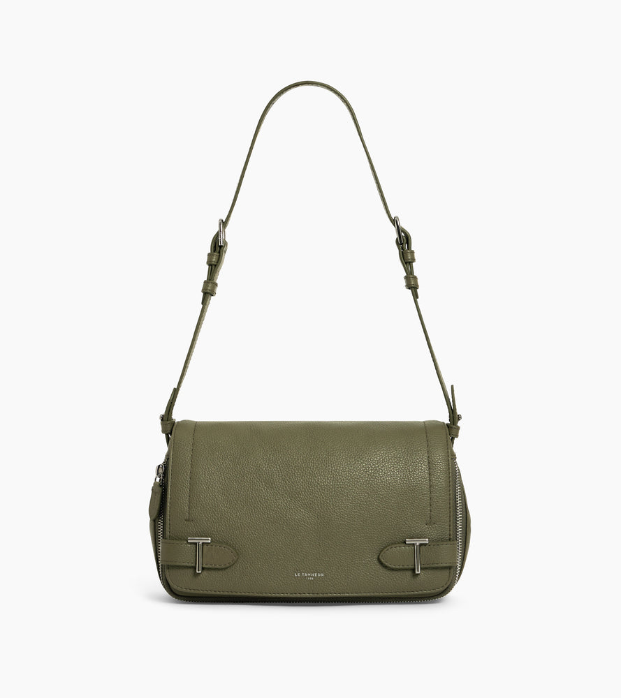 Petit sac bandoulière Simone en cuir grainé