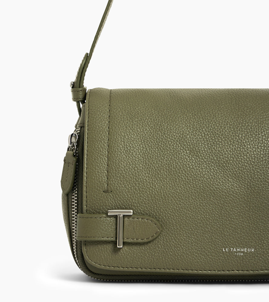 Petit sac bandoulière Simone en cuir grainé