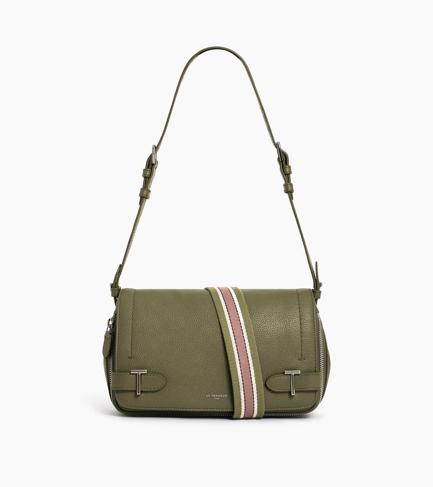 Petit sac bandoulière Simone en cuir grainé