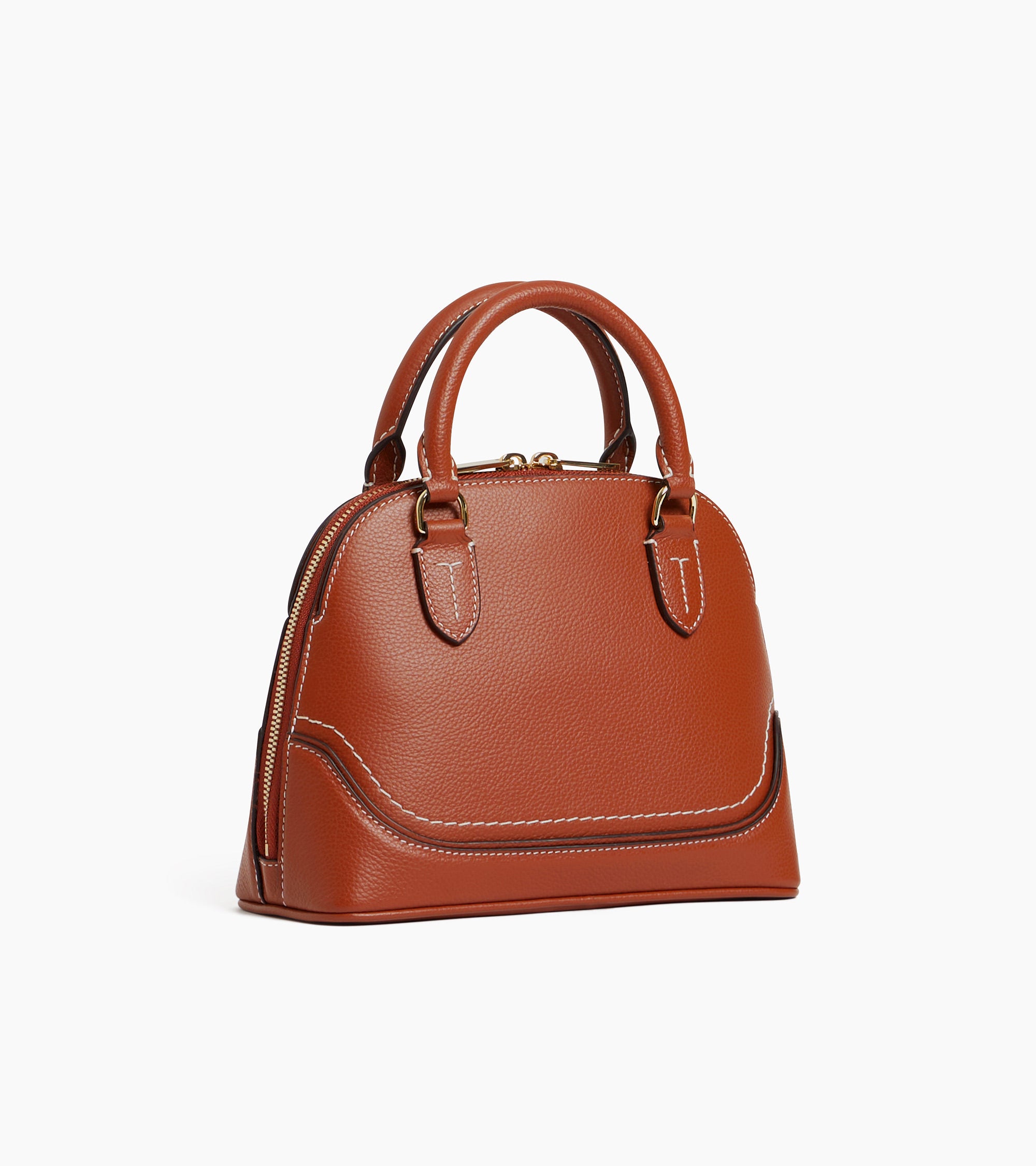 Bolso de mano pequeño Ella de piel texturizada