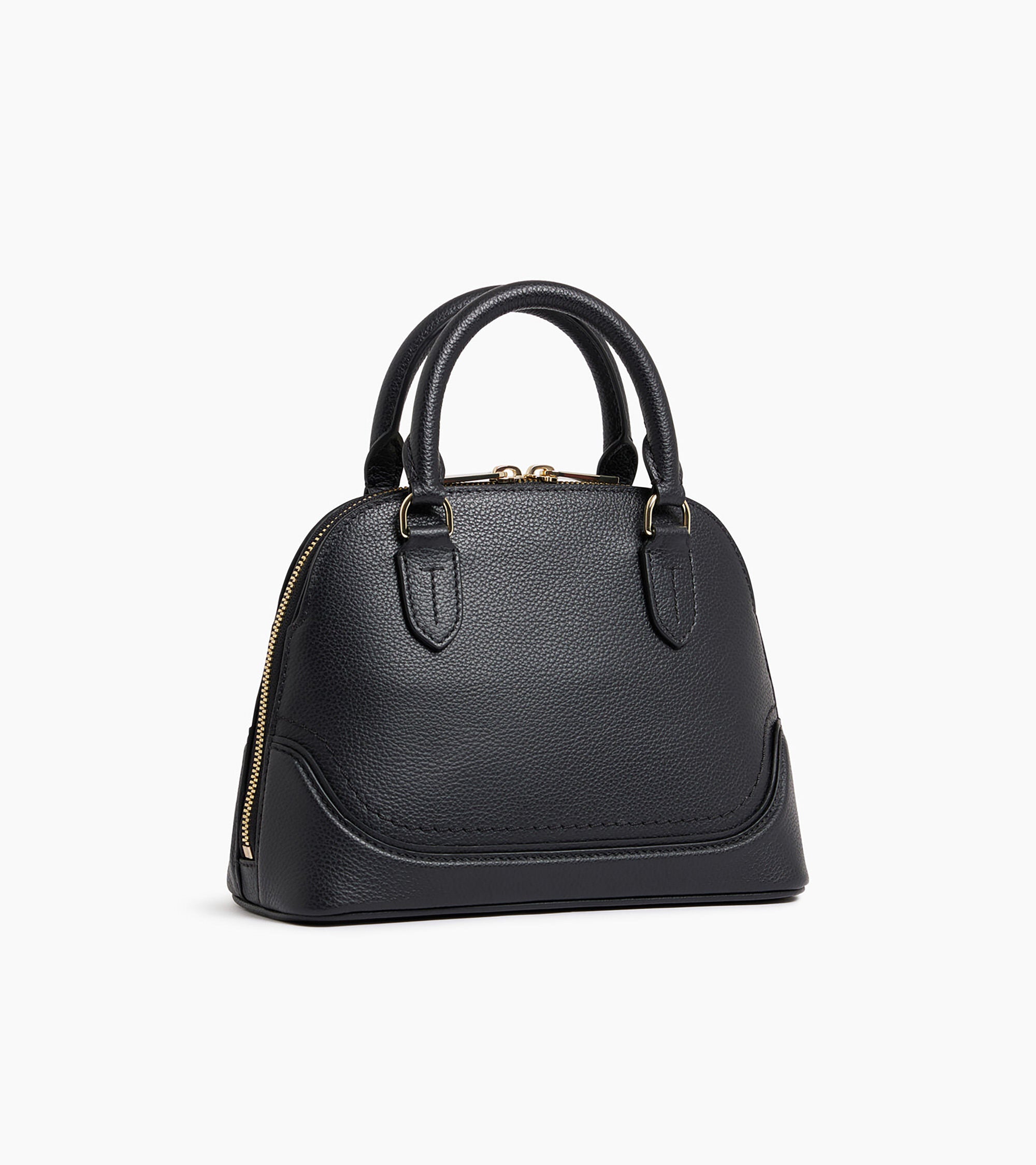 Bolso de mano pequeño Ella de piel texturizada