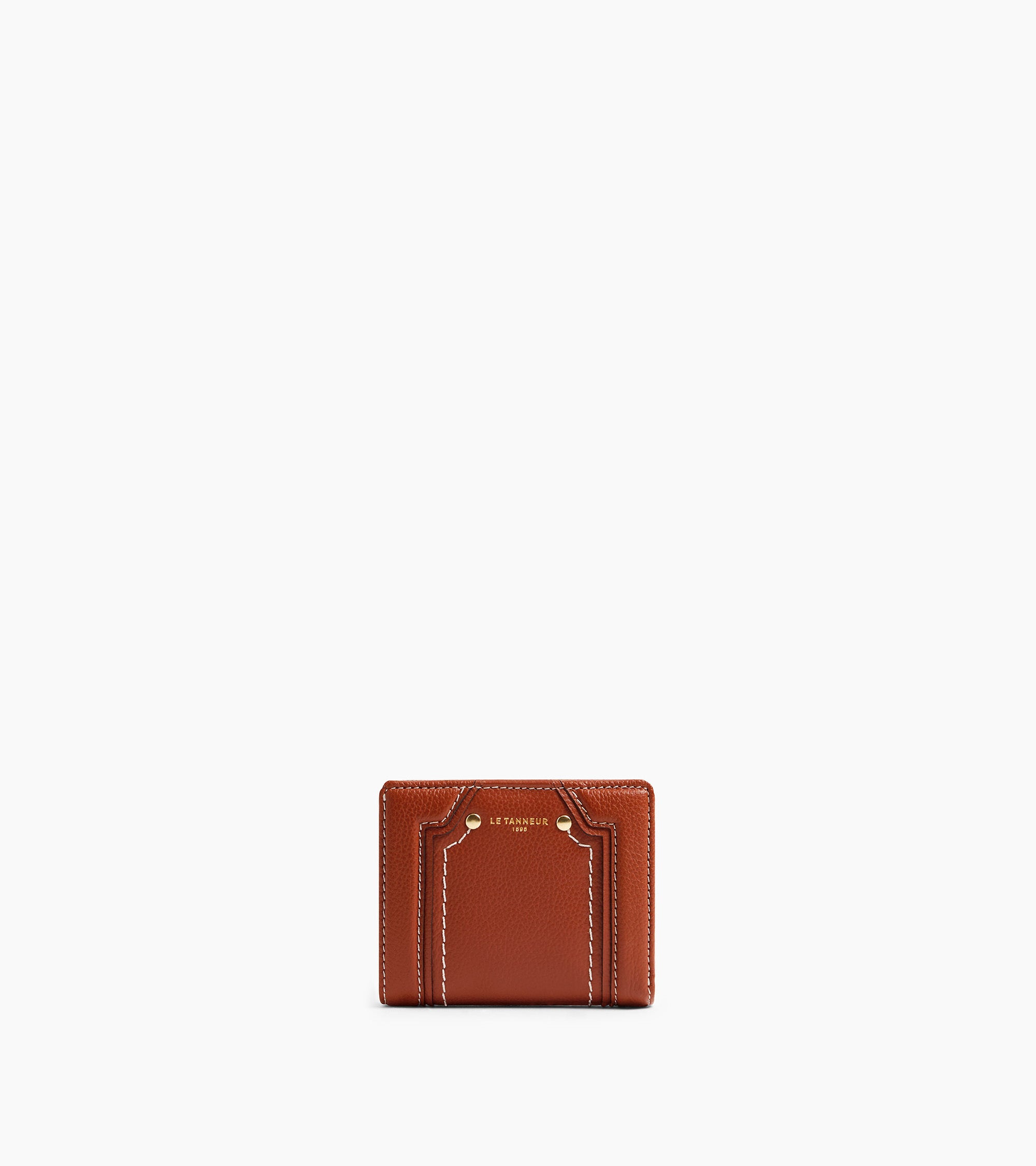 Cartera pequeña Ella de cuero granulado
