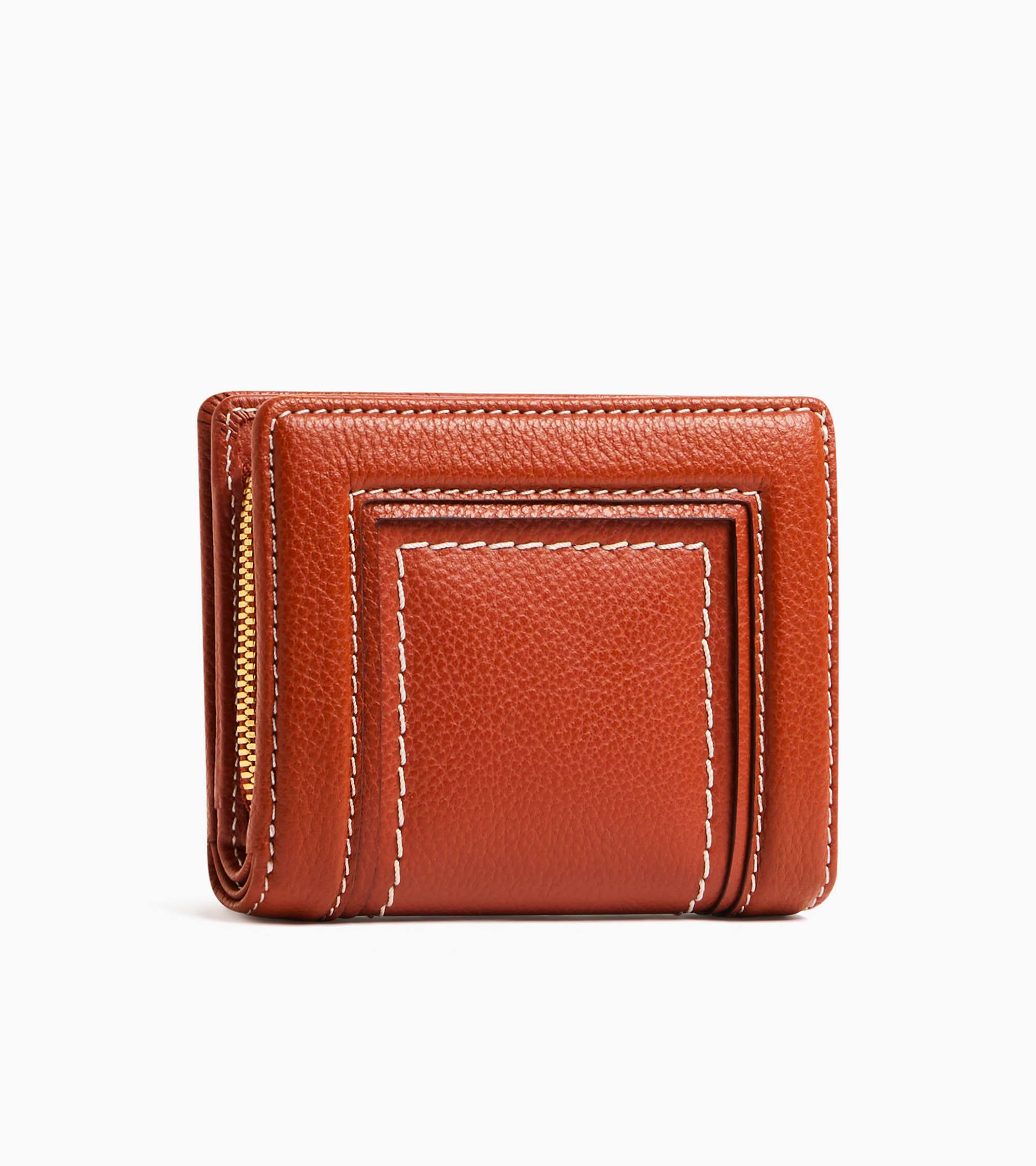 Cartera pequeña Ella de cuero granulado