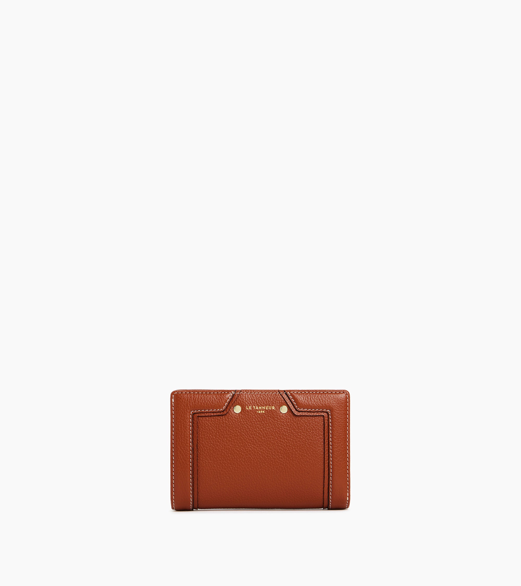 Cartera mediana modelo Ella de cuero granulado