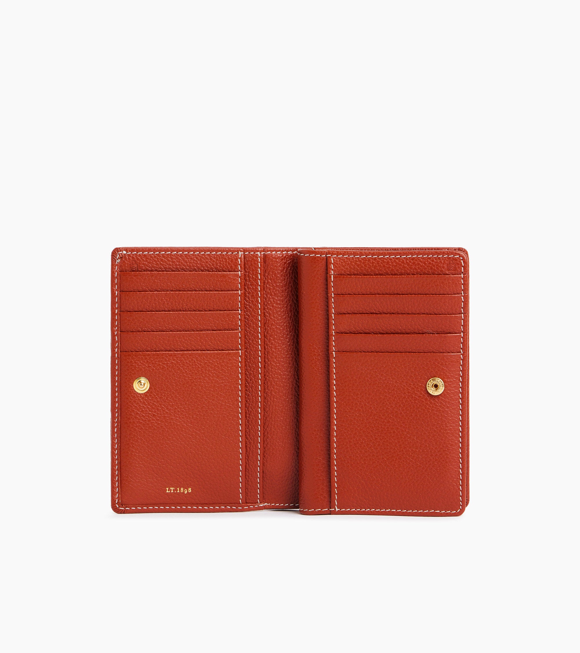 Cartera mediana modelo Ella de cuero granulado