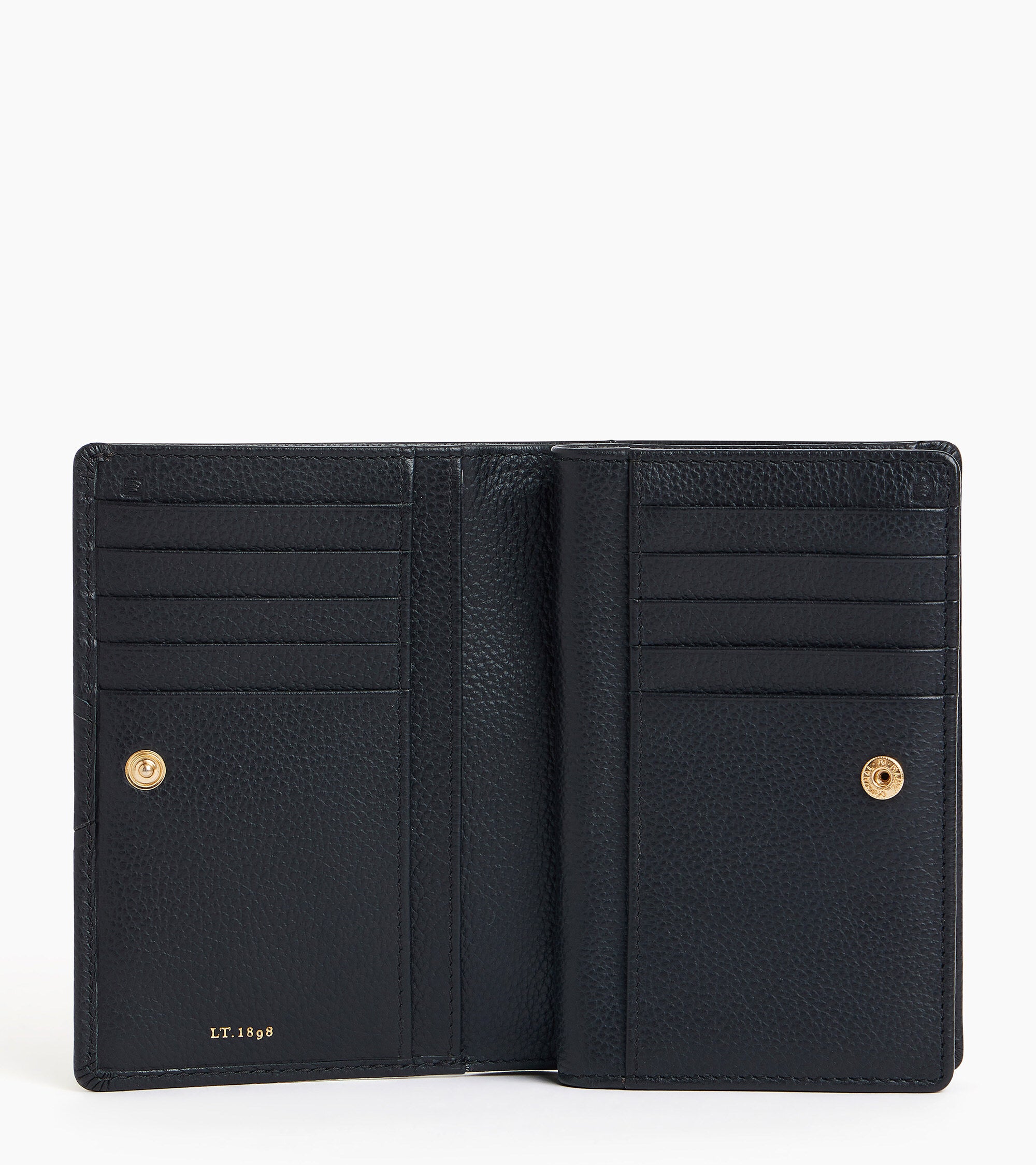 Cartera mediana modelo Ella de cuero granulado