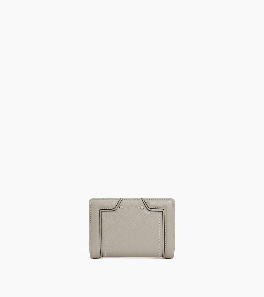 Cartera mediana modelo Ella de cuero granulado
