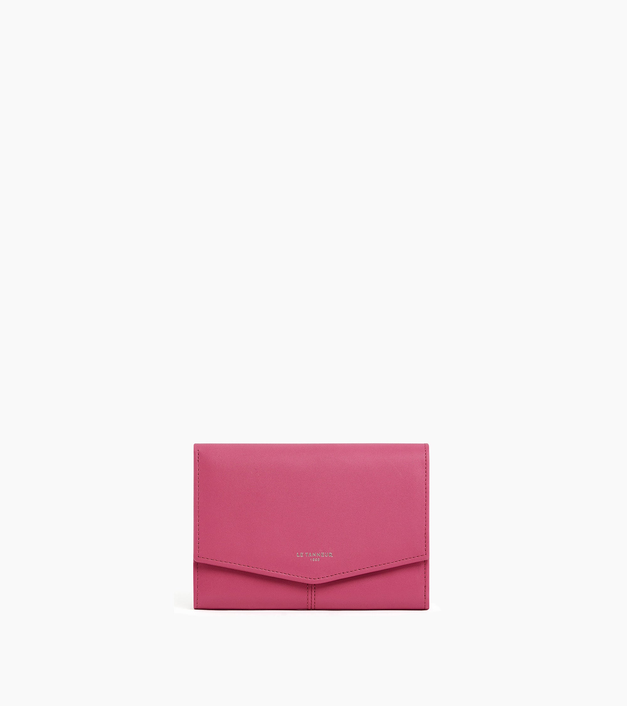 Billetera mediana modelo Charlotte en cuero liso