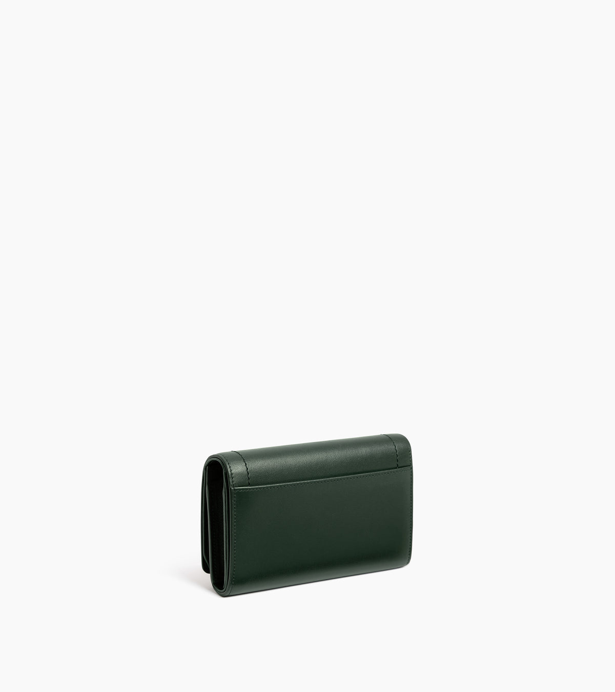 Louison medium wallet with flap in smooth leather