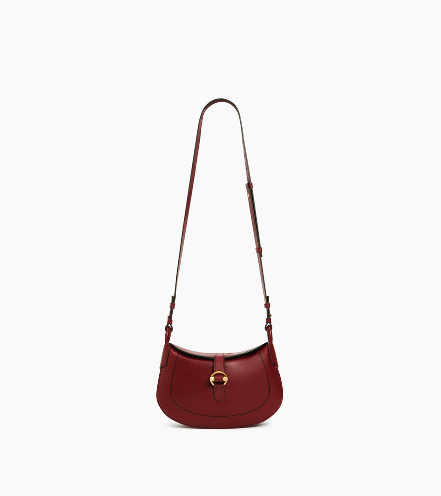 Petit sac bandoulière Pia en cuir lisse